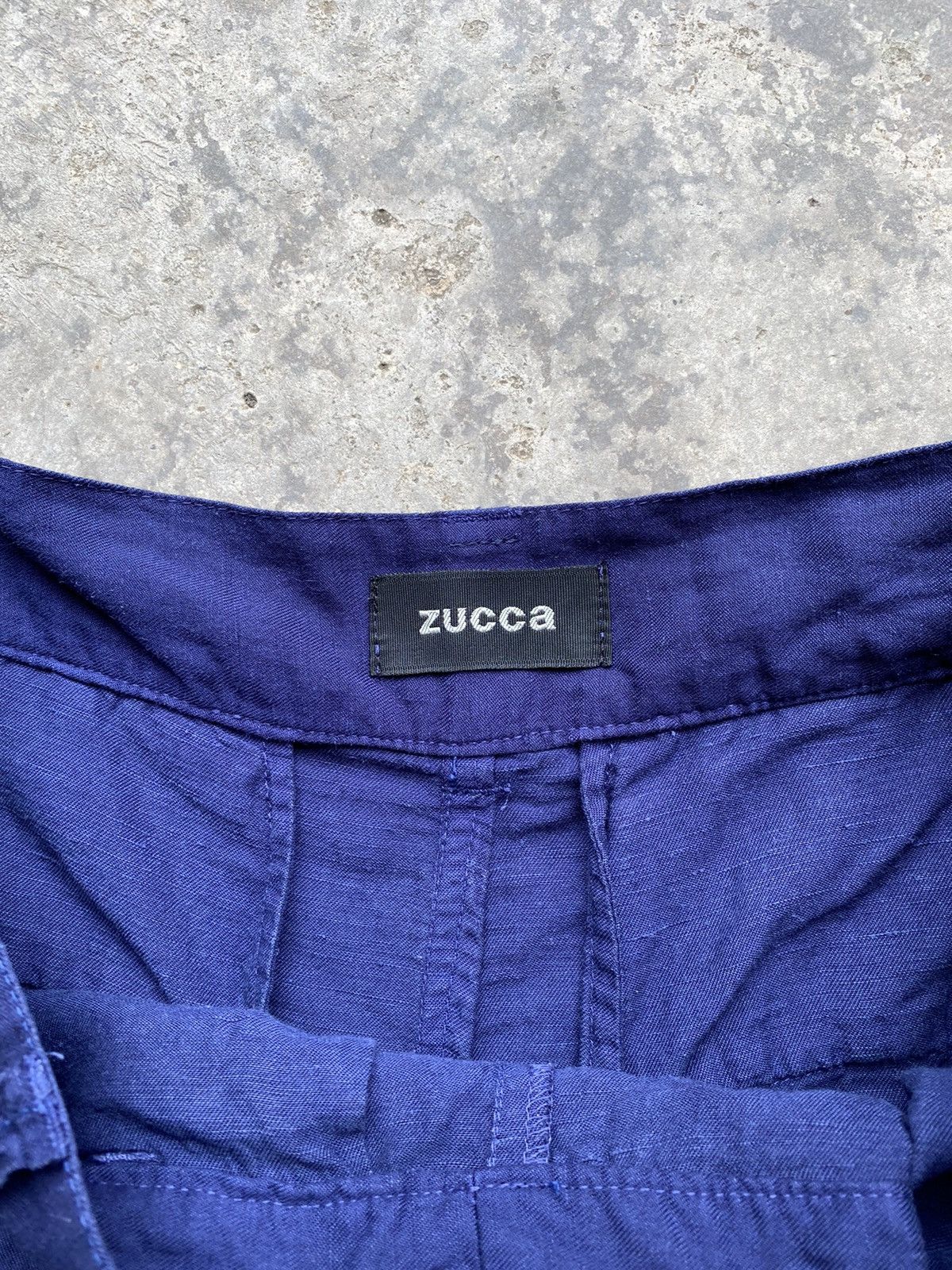 CABANE de ZUCCa 💥ZUCCA by Issey Miyake “Asymmetrical” Baggy Rare Design Pant Size US 30 / EU 46 - 10 Thumbnail
