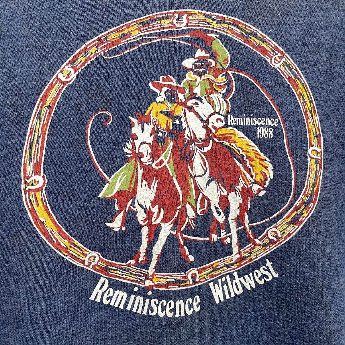 Vintage Vintage 90s Reminiscense Wildwest Crewneck Sweatshirt Size M Size US M / EU 48-50 / 2 - 5 Thumbnail