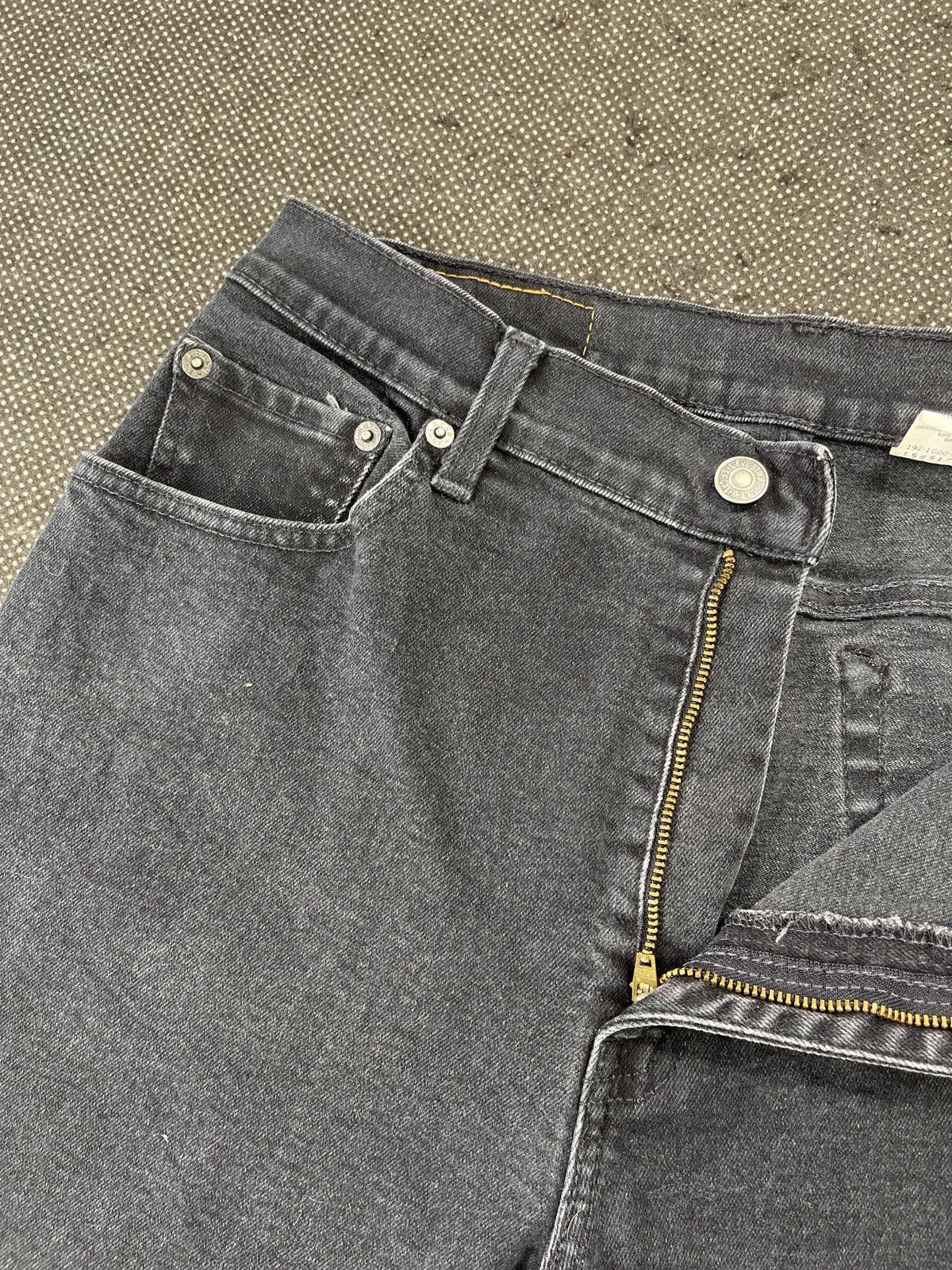 Levi's × Vintage 90s Vintage levis 550 Black Jeans - J619 Size 29" - 7 Thumbnail