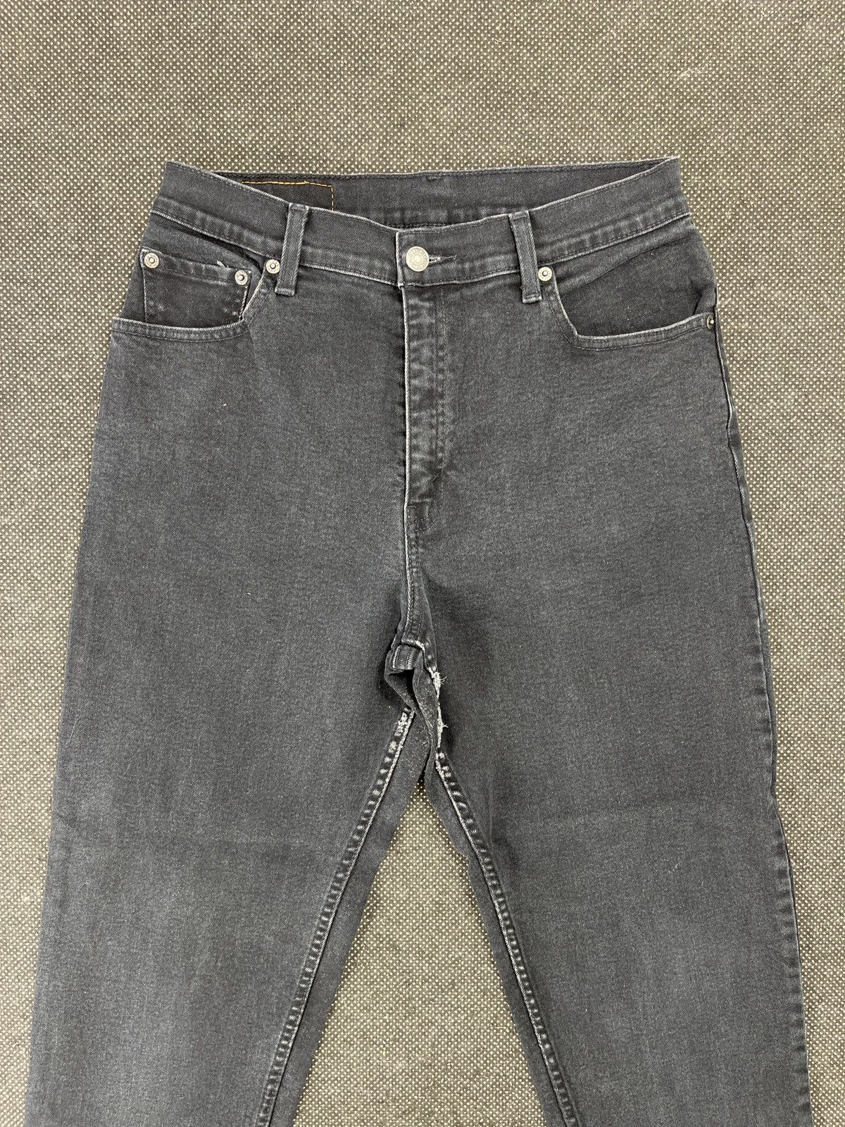 Levi's × Vintage 90s Vintage levis 550 Black Jeans - J619 Size 29" - 3 Thumbnail