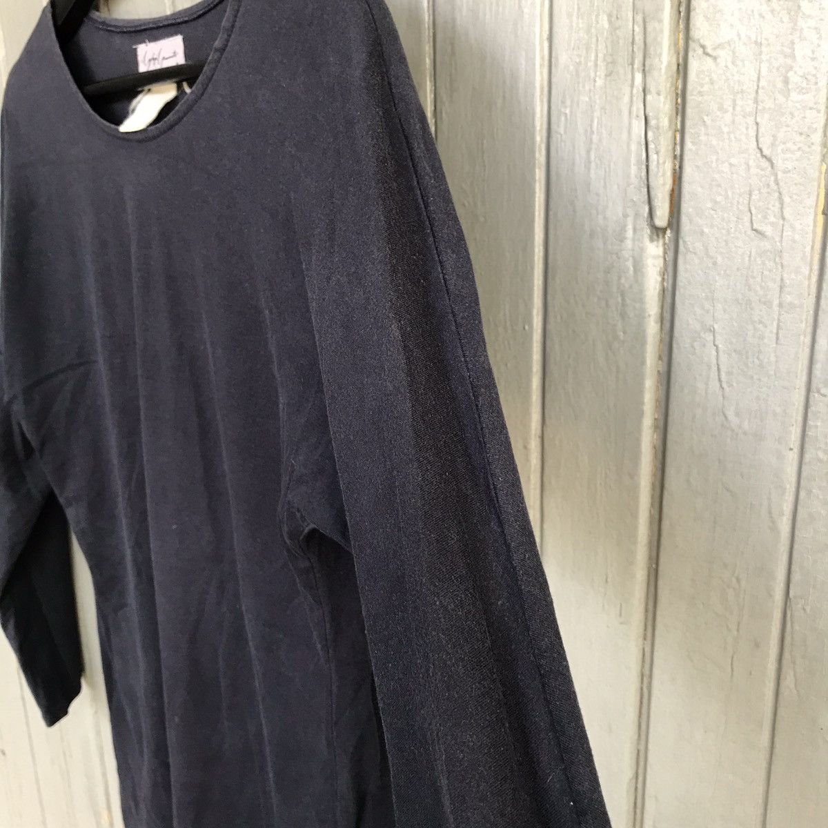 Japanese Brand × Y's × Yohji Yamamoto 🔥YOHJI YAMAMOTO signature black Plain long sleeve tees Size US S / EU 44-46 / 1 - 5 Thumbnail