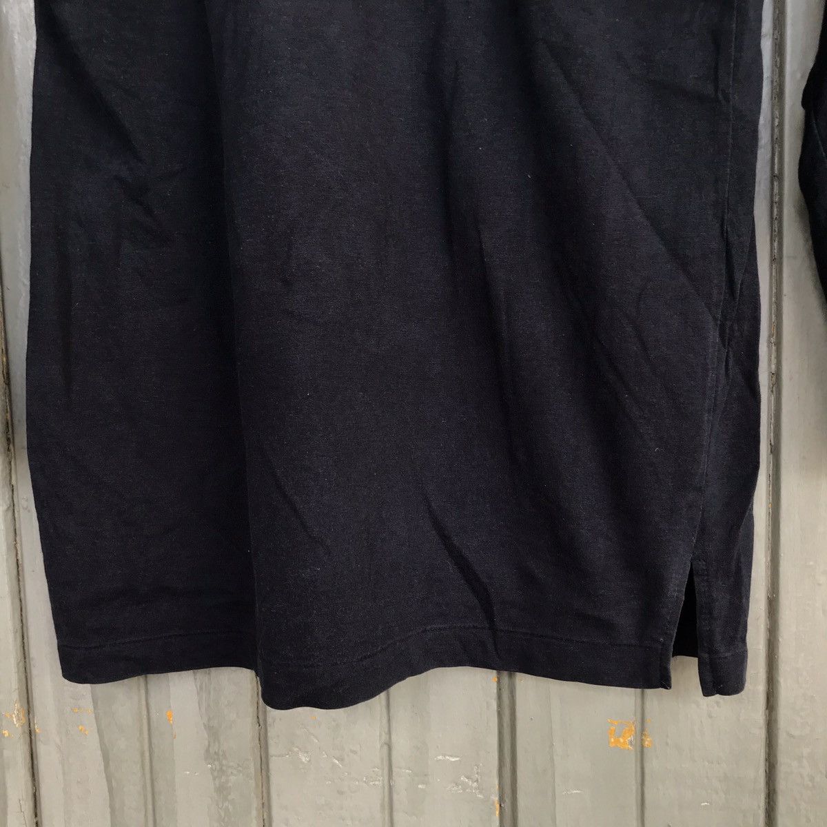 Japanese Brand × Y's × Yohji Yamamoto 🔥YOHJI YAMAMOTO signature black Plain long sleeve tees Size US S / EU 44-46 / 1 - 7 Thumbnail