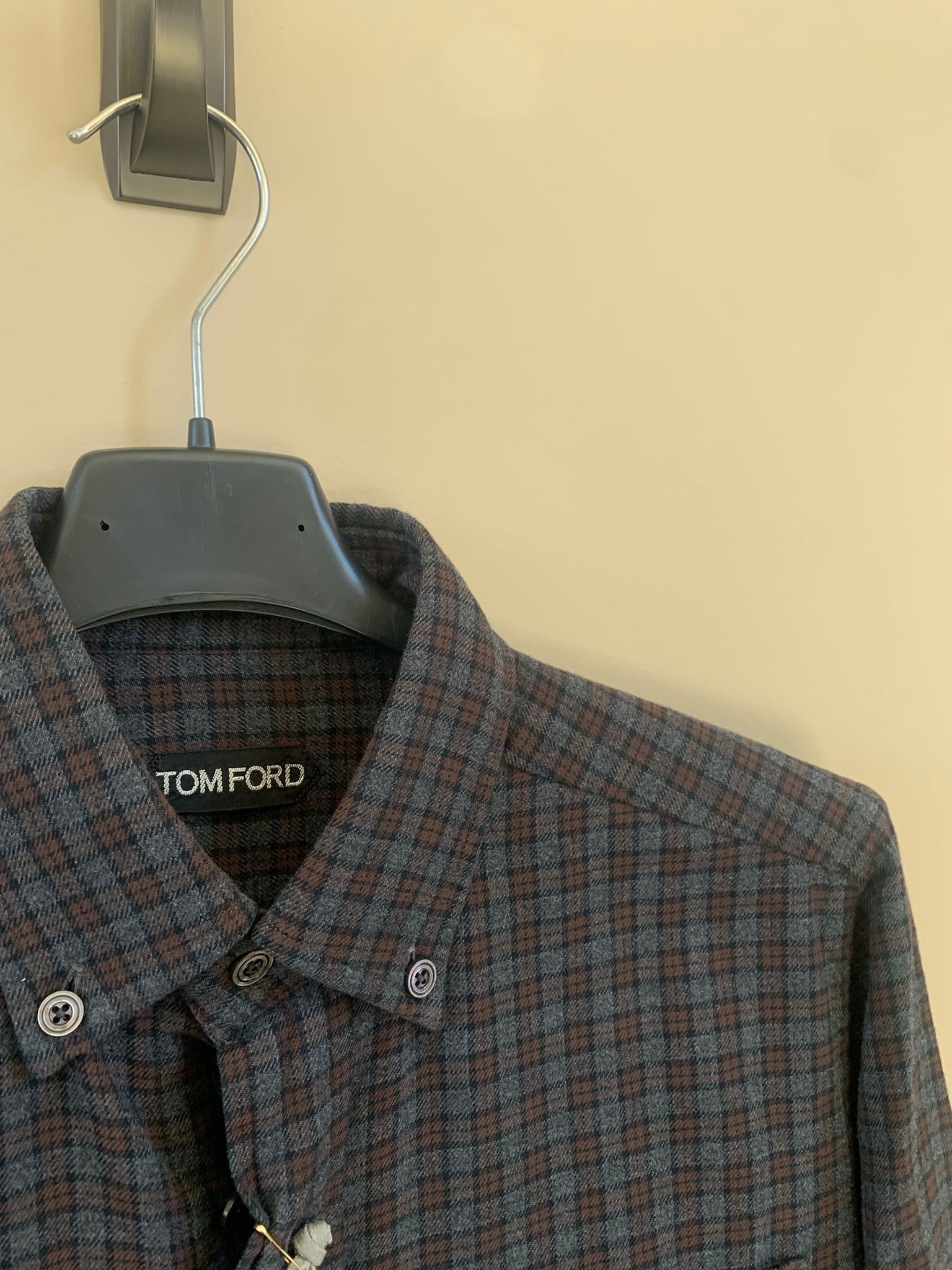 Tom Ford Button Up Shirt in Multicolor Size US M / EU 48-50 / 2 - 8 Thumbnail