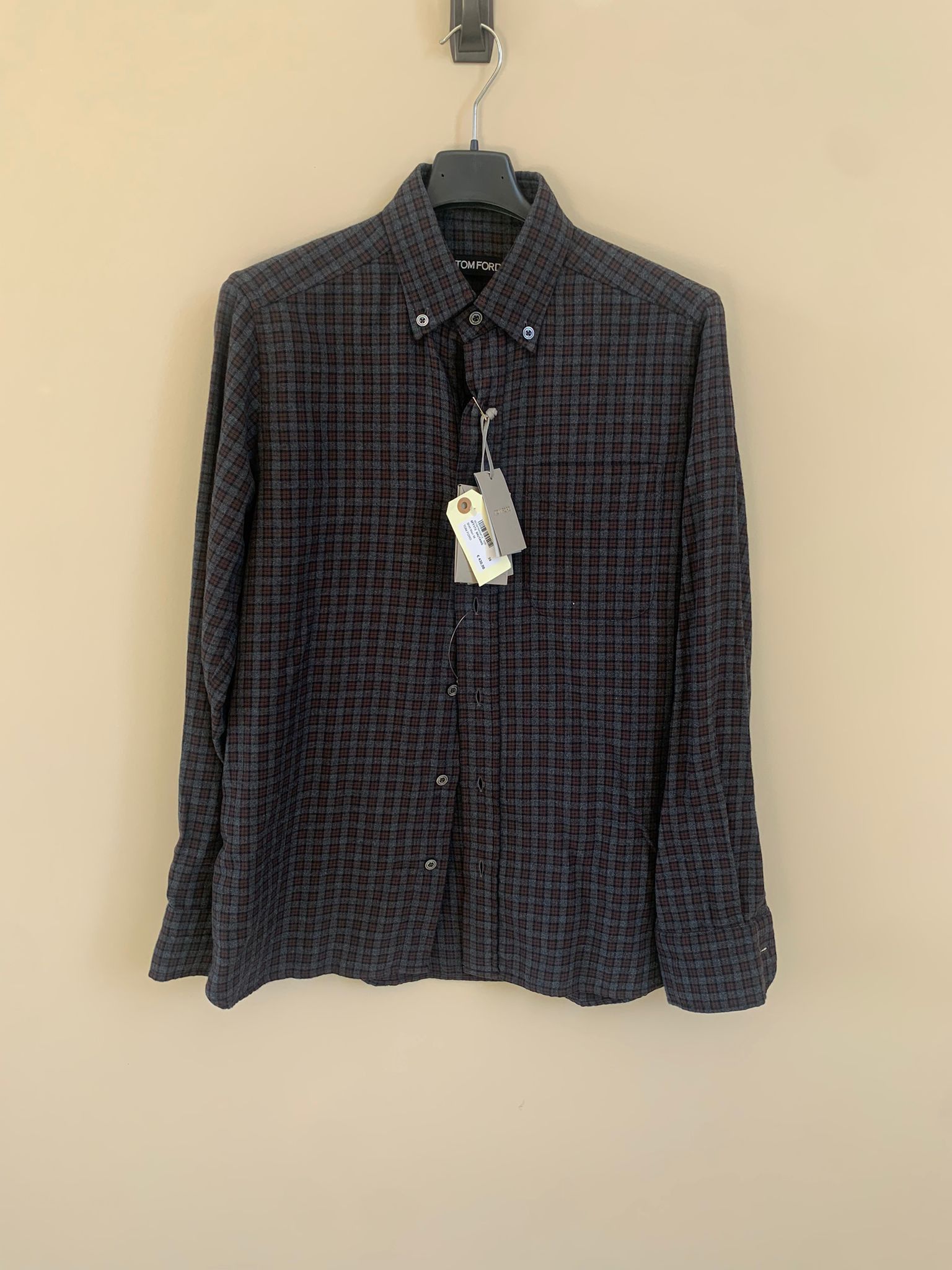 Tom Ford Button Up Shirt in Multicolor Size US M / EU 48-50 / 2 - 9 Thumbnail