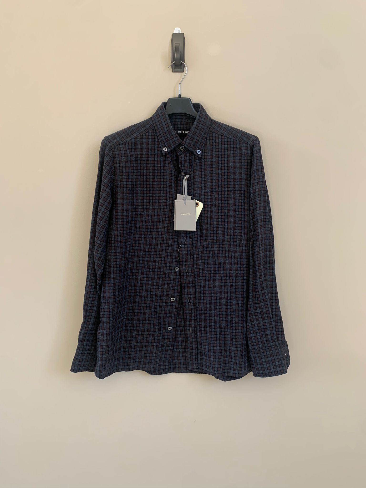 Tom Ford Button Up Shirt in Multicolor Size US M / EU 48-50 / 2 - 1 Thumbnail