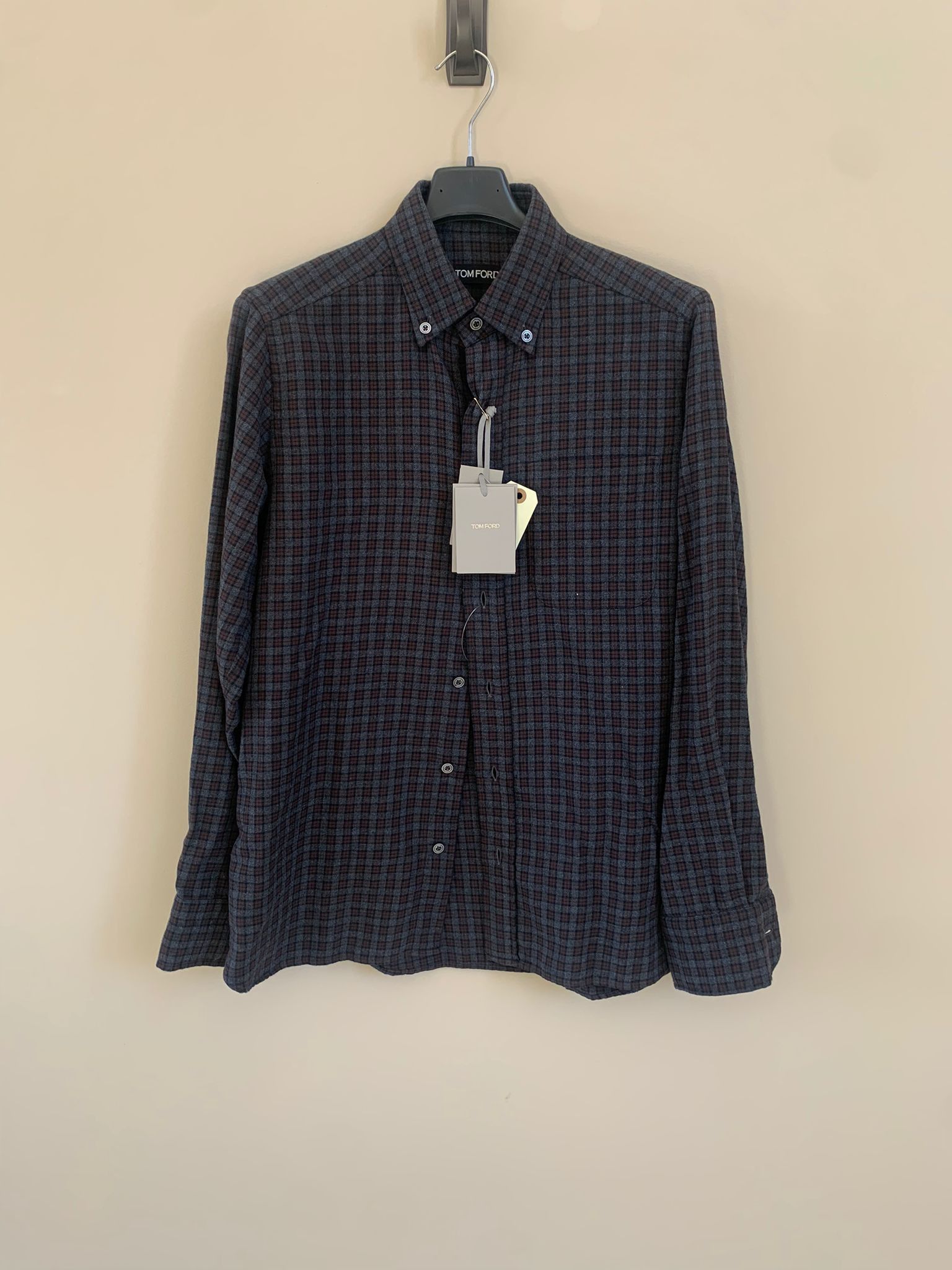 Tom Ford Button Up Shirt in Multicolor Size US M / EU 48-50 / 2 - 5 Thumbnail