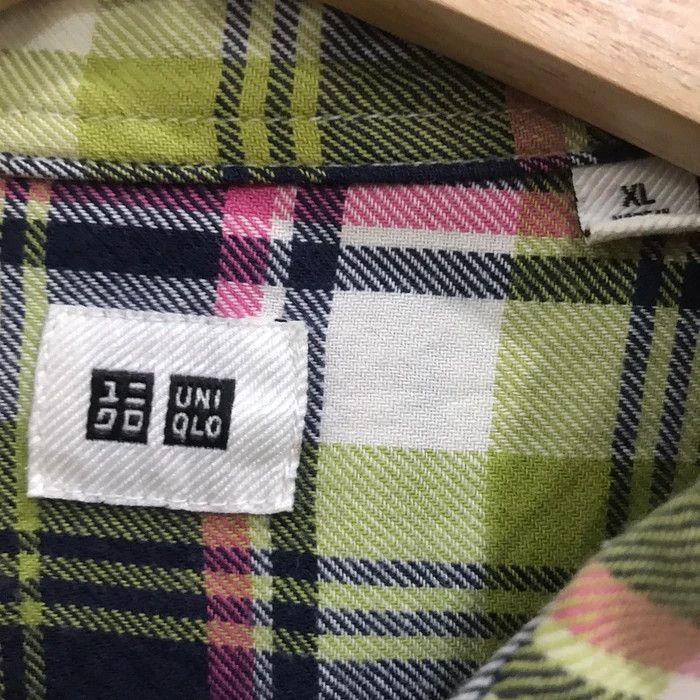 Flannel Japanese Brand Uniqlo Flannel Shirt Button Up Size US XL / EU 56 / 4 - 5 Thumbnail