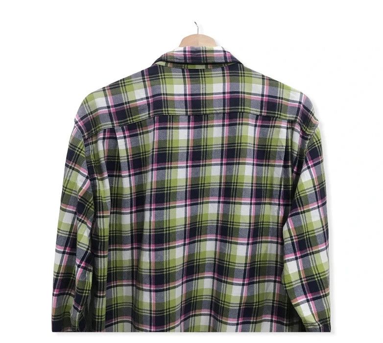 Flannel Japanese Brand Uniqlo Flannel Shirt Button Up Size US XL / EU 56 / 4 - 10 Thumbnail