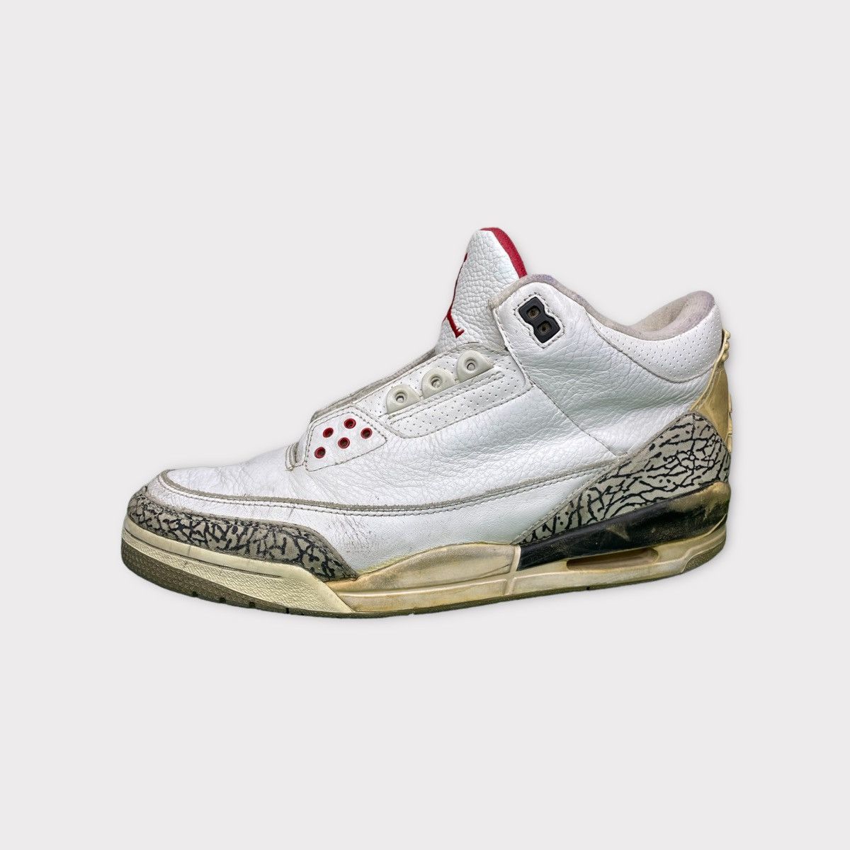 Jordan Brand Nike Air Jordan 3 White Cement 2003 Sz 11.5 Size US 11.5 / EU 44-45 - 1 Thumbnail