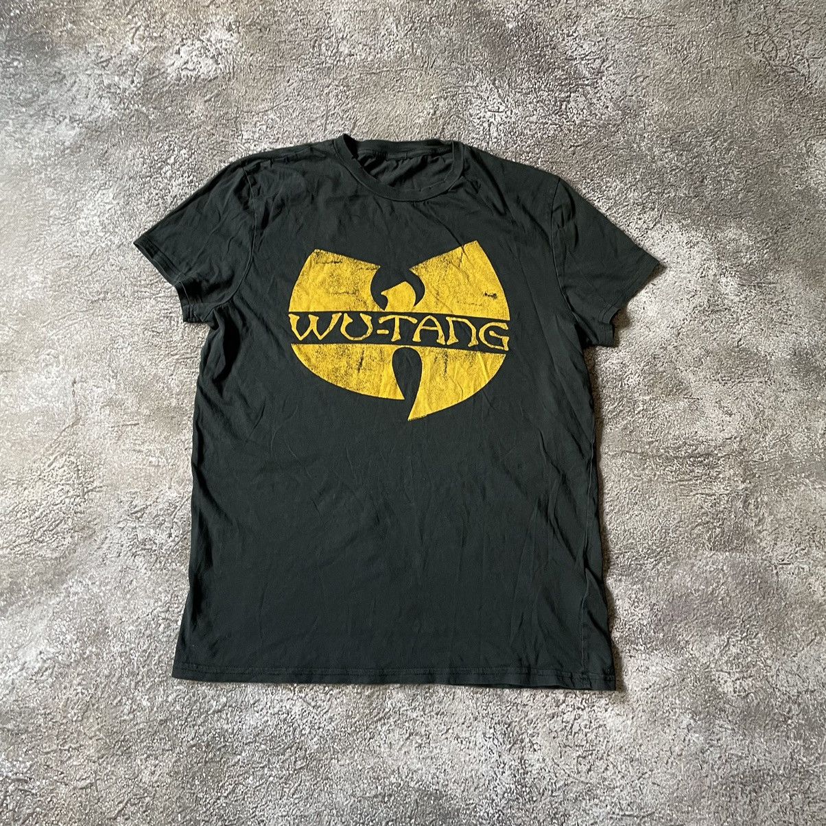 Vintage Vintage 90s Wu Tang Clan Graphic Tee Sun Faded Streetwear S Size US S / EU 44-46 / 1 - 2 Thumbnail