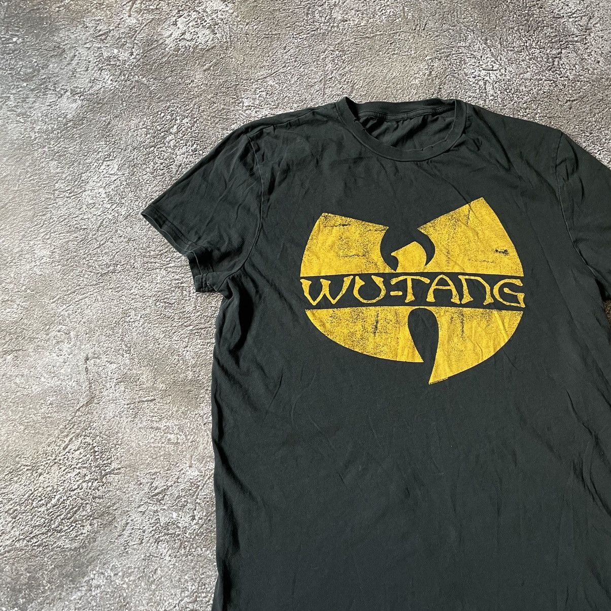 Vintage Vintage 90s Wu Tang Clan Graphic Tee Sun Faded Streetwear S Size US S / EU 44-46 / 1 - 4 Thumbnail