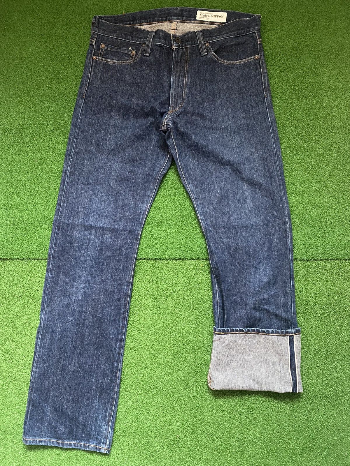 Designer Back Number Selvage Denim Size 33 Grailed