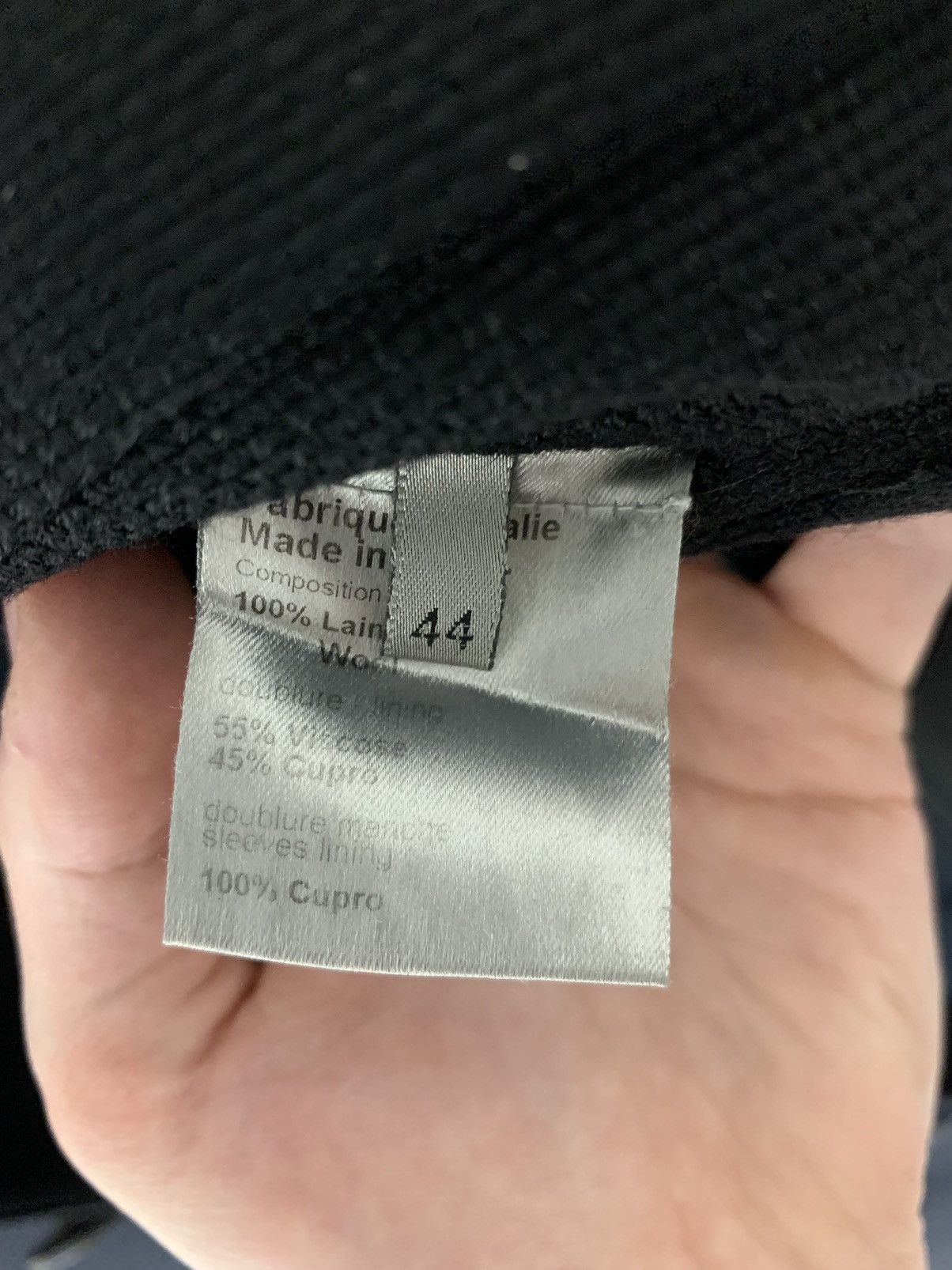 Dior Homme AW07 Navigate Stand Collar Coat