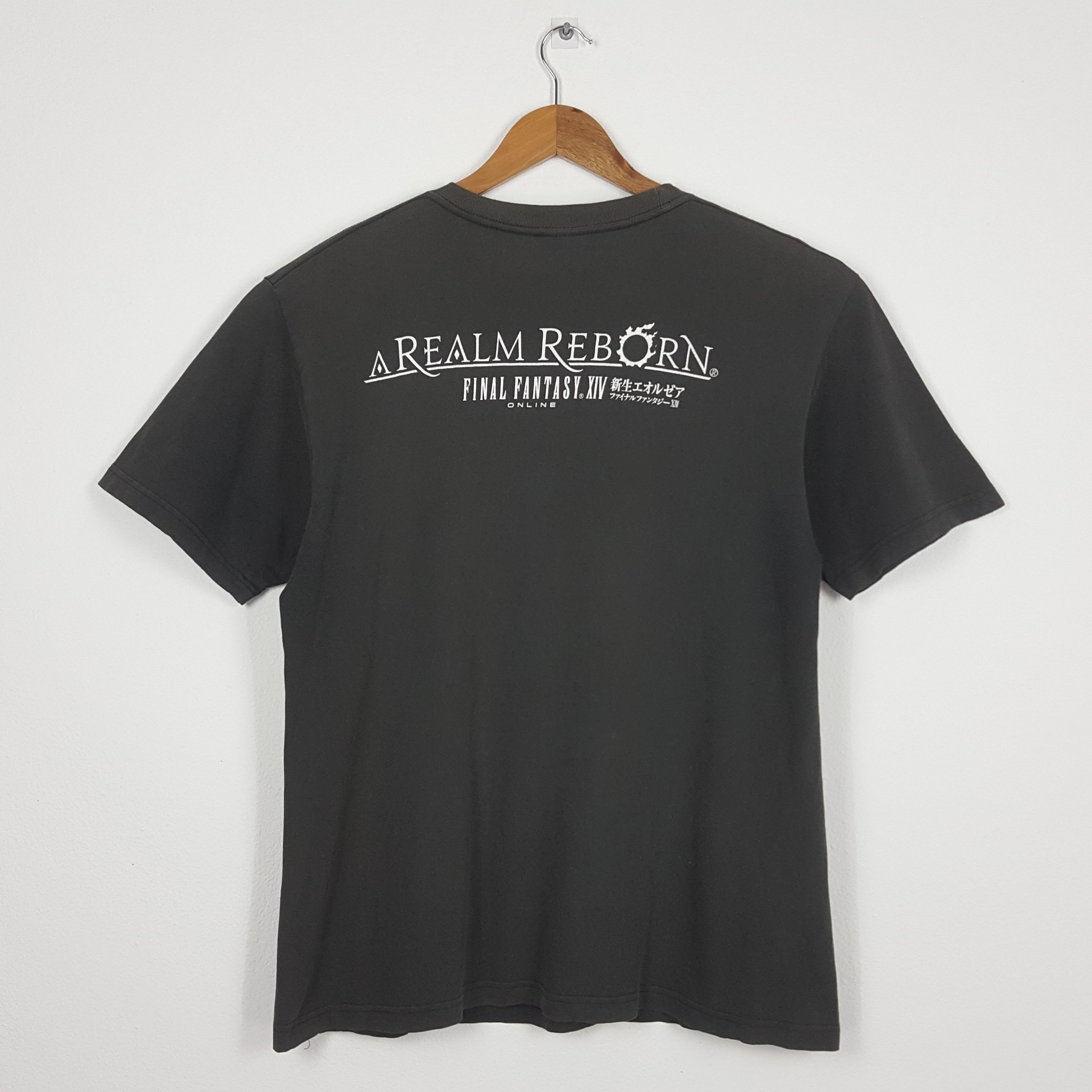 Playstation × Vintage Vintage FINAL FANTASY XIV PlayStation Video Game t-shirt Size US L / EU 52-54 / 3 - 2 Thumbnail