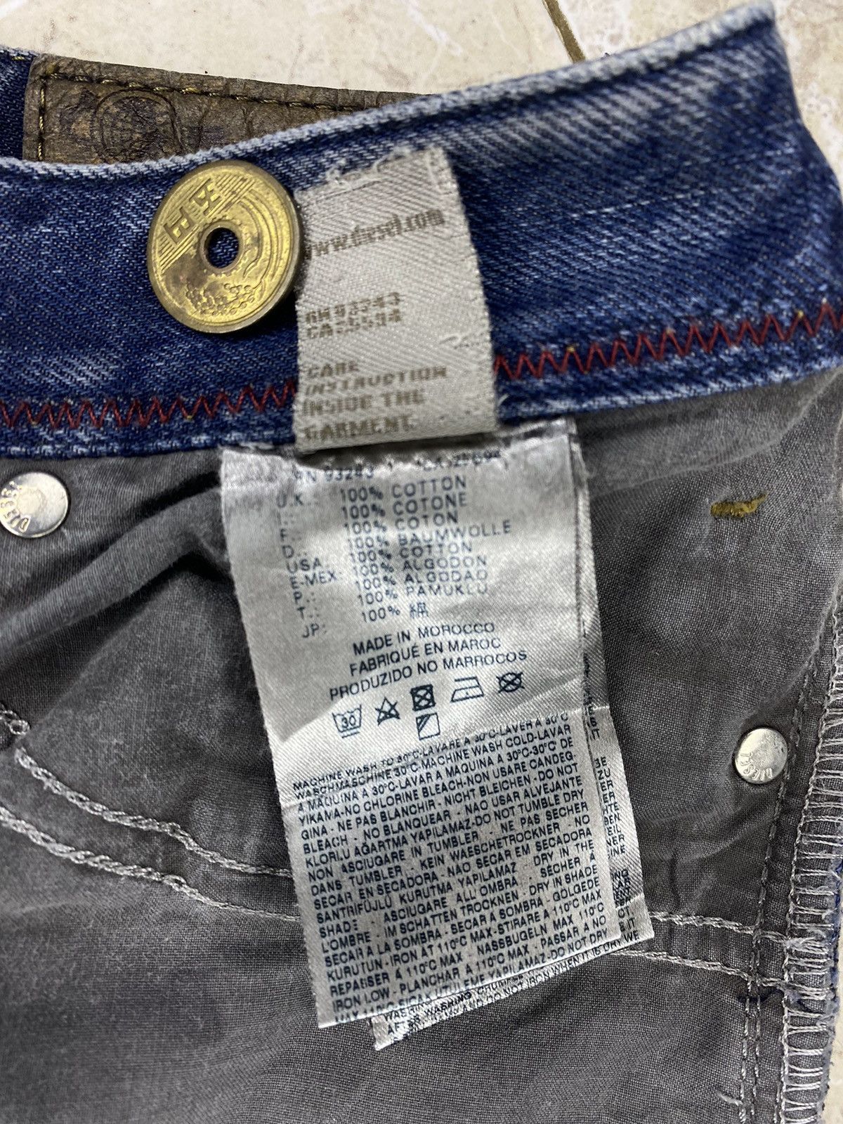 Diesel Industry Lowky Regular Straight Low Waist Denim
