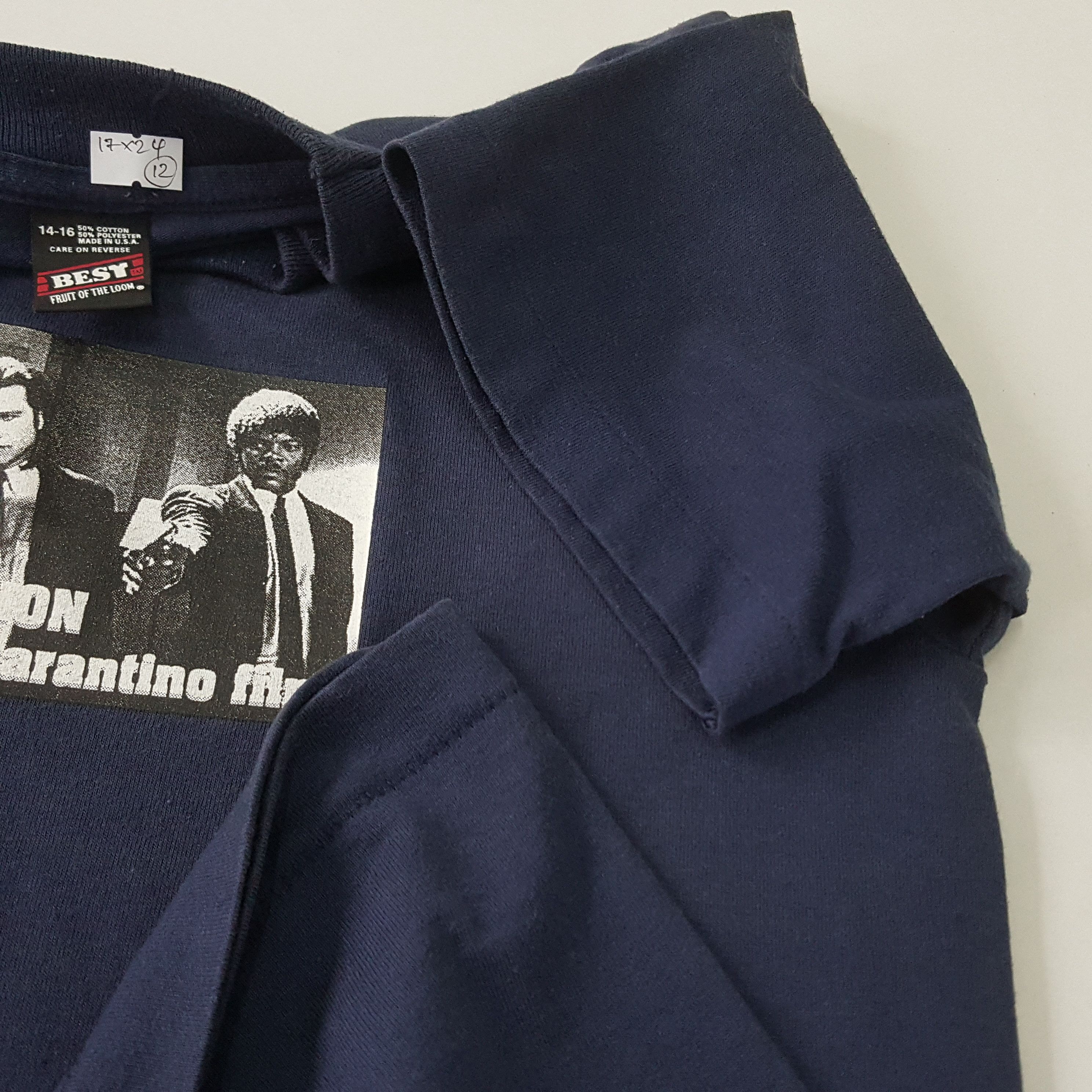 Vintage Vintage 90's Pulp Fiction Film by Quentin Tarantino t-shirt Size US S / EU 44-46 / 1 - 4 Thumbnail