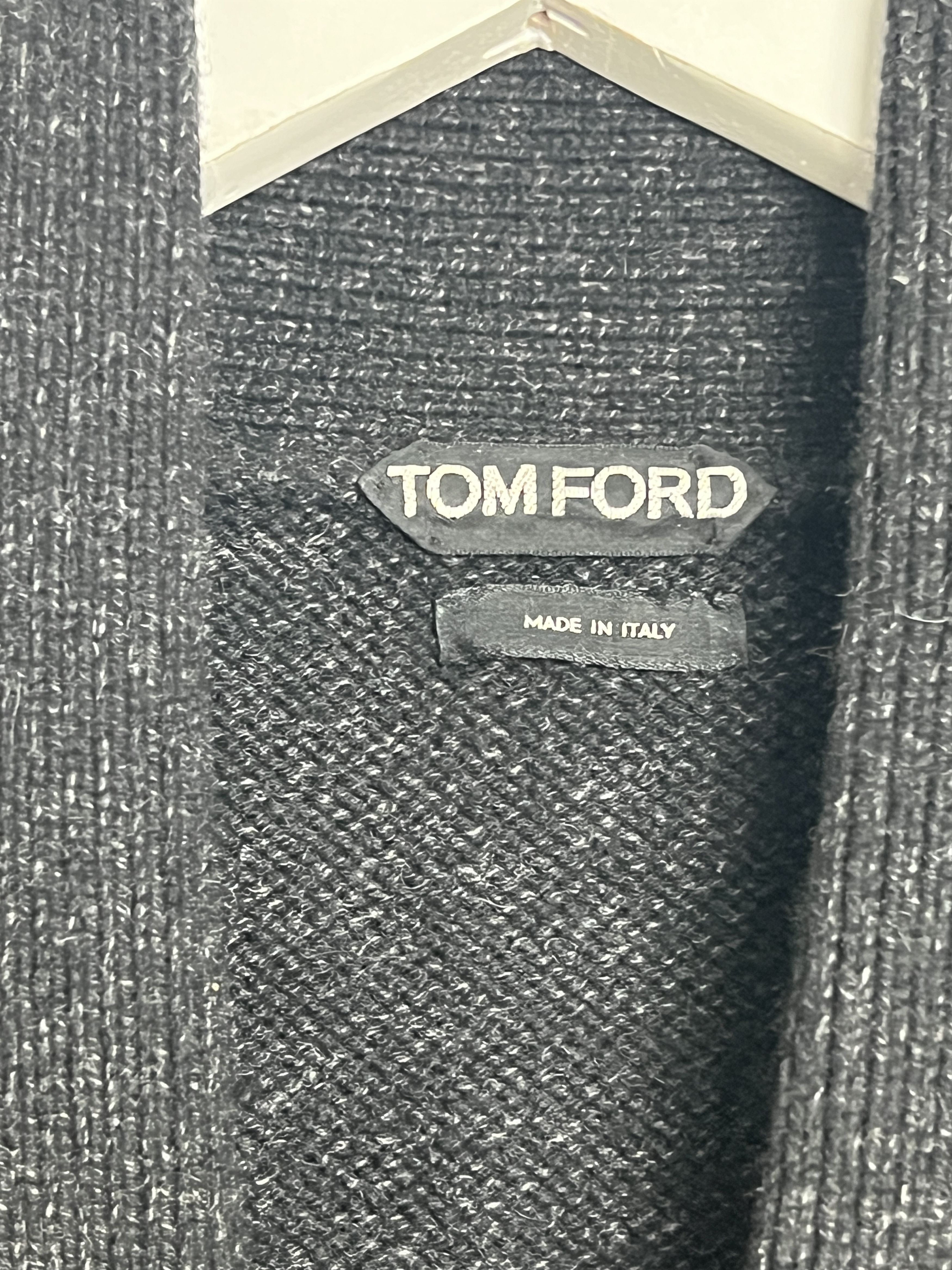 Tom Ford Shawl-Collar Wool-Blend Cardigan Size US M / EU 48-50 / 2 - 5 Thumbnail