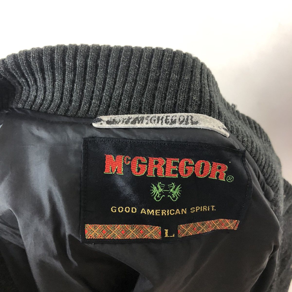 Japanese Brand VINTAGE VARSITY JACKET MCGREGOR Size US L / EU 52-54 / 3 - 9 Thumbnail