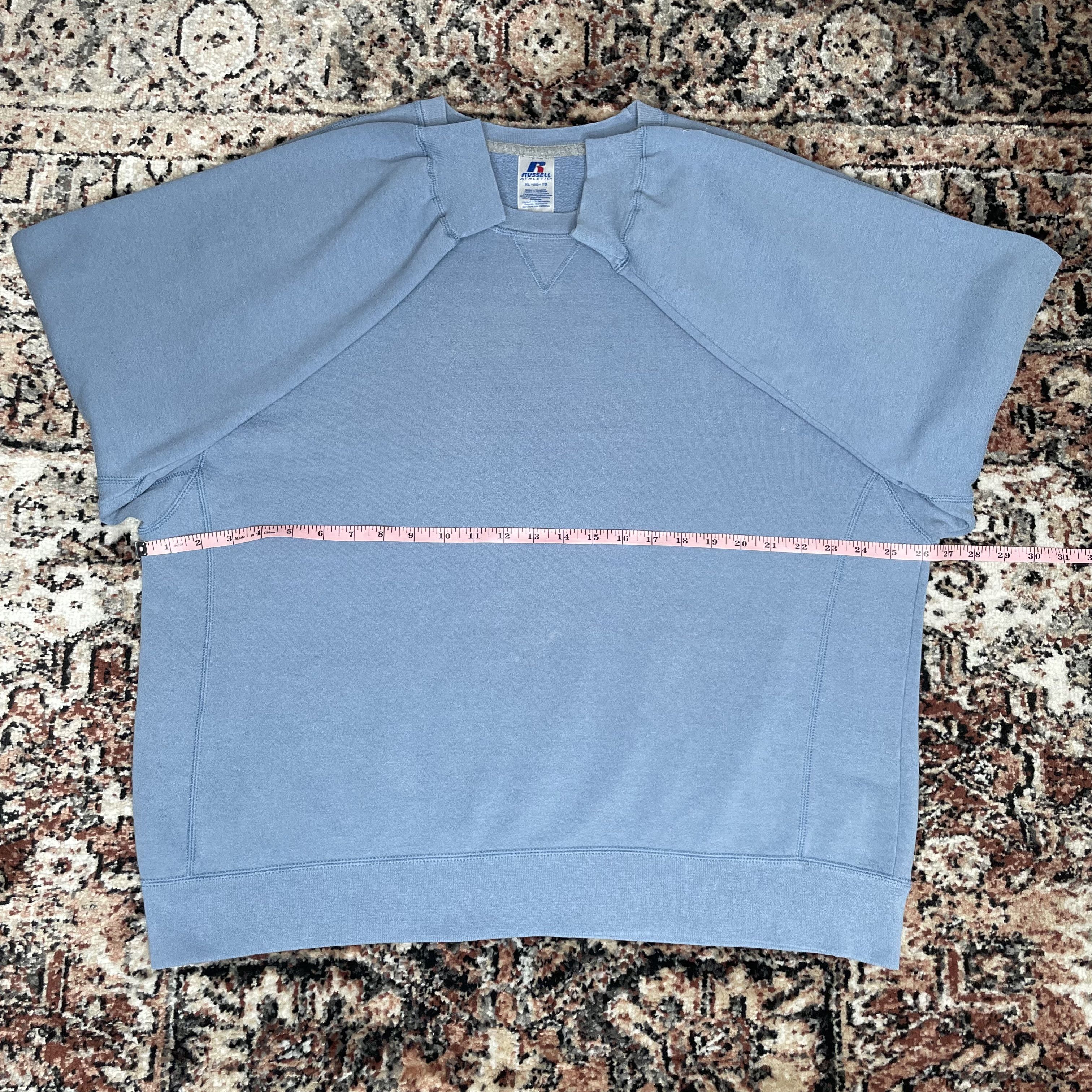 Russell Athletic Russell Athletic Blue Crewneck Size US XL / EU 56 / 4 - 9 Thumbnail