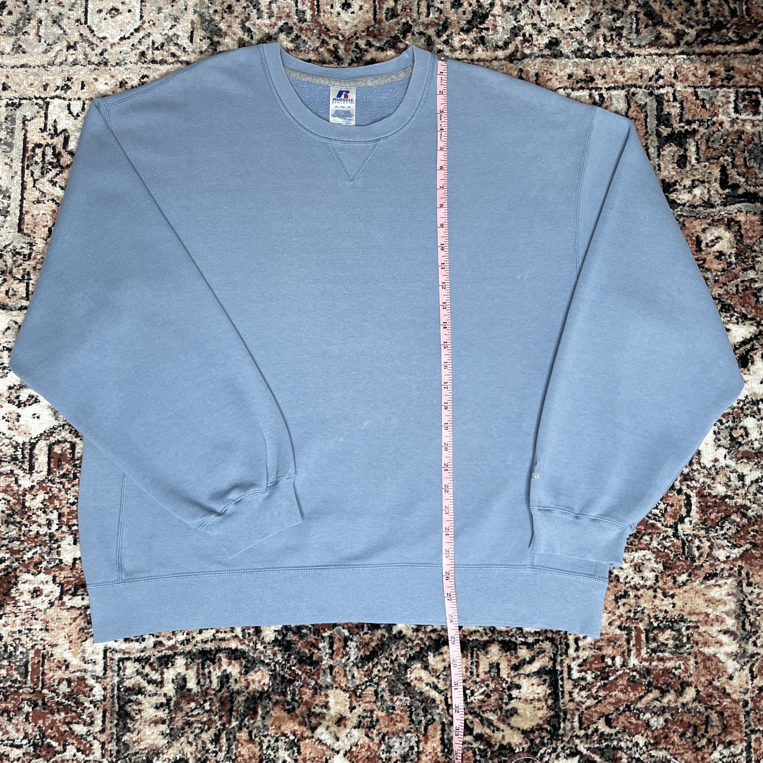 Russell Athletic Russell Athletic Blue Crewneck Size US XL / EU 56 / 4 - 8 Thumbnail