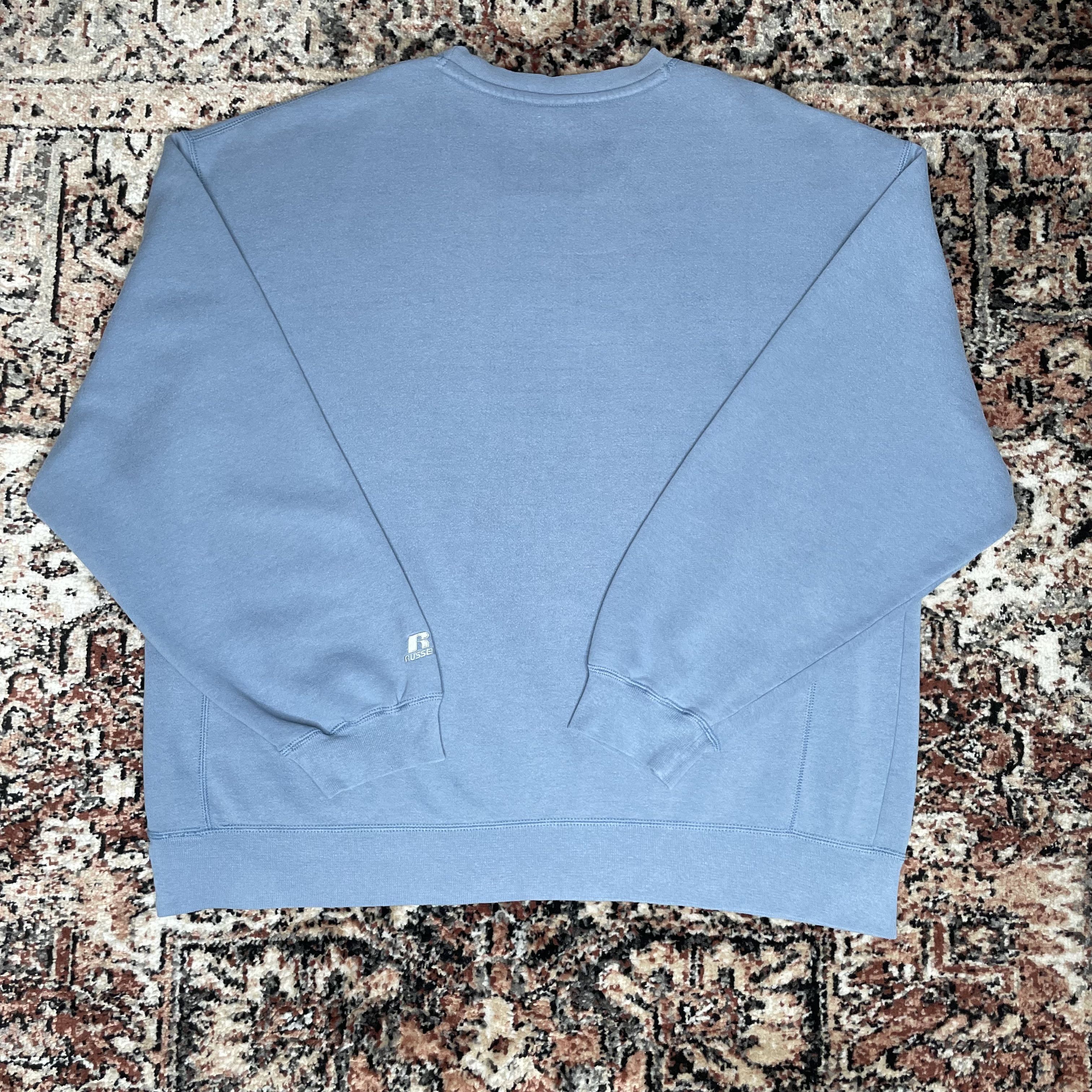 Russell Athletic Russell Athletic Blue Crewneck Size US XL / EU 56 / 4 - 7 Thumbnail