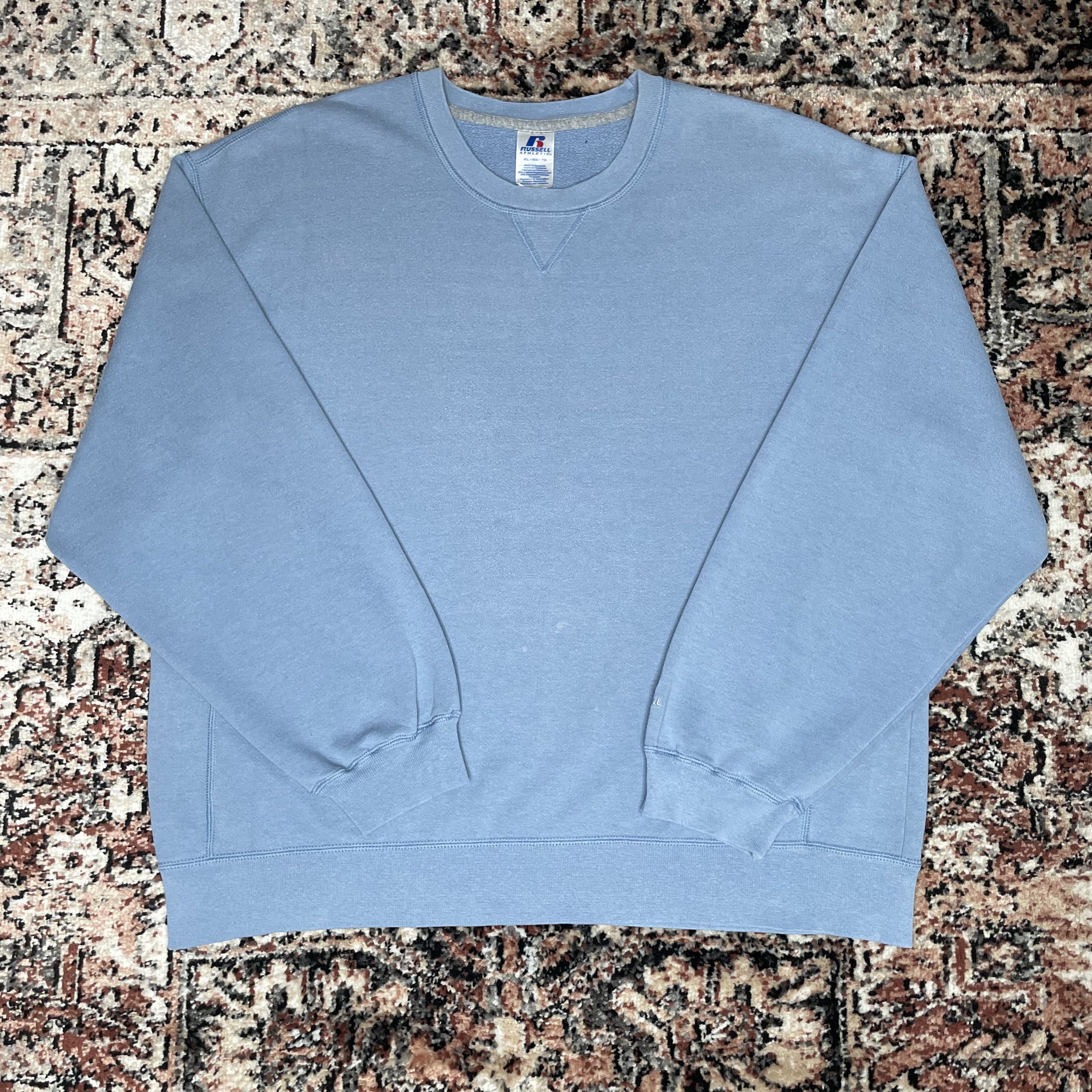 Russell Athletic Russell Athletic Blue Crewneck Size US XL / EU 56 / 4 - 1 Thumbnail