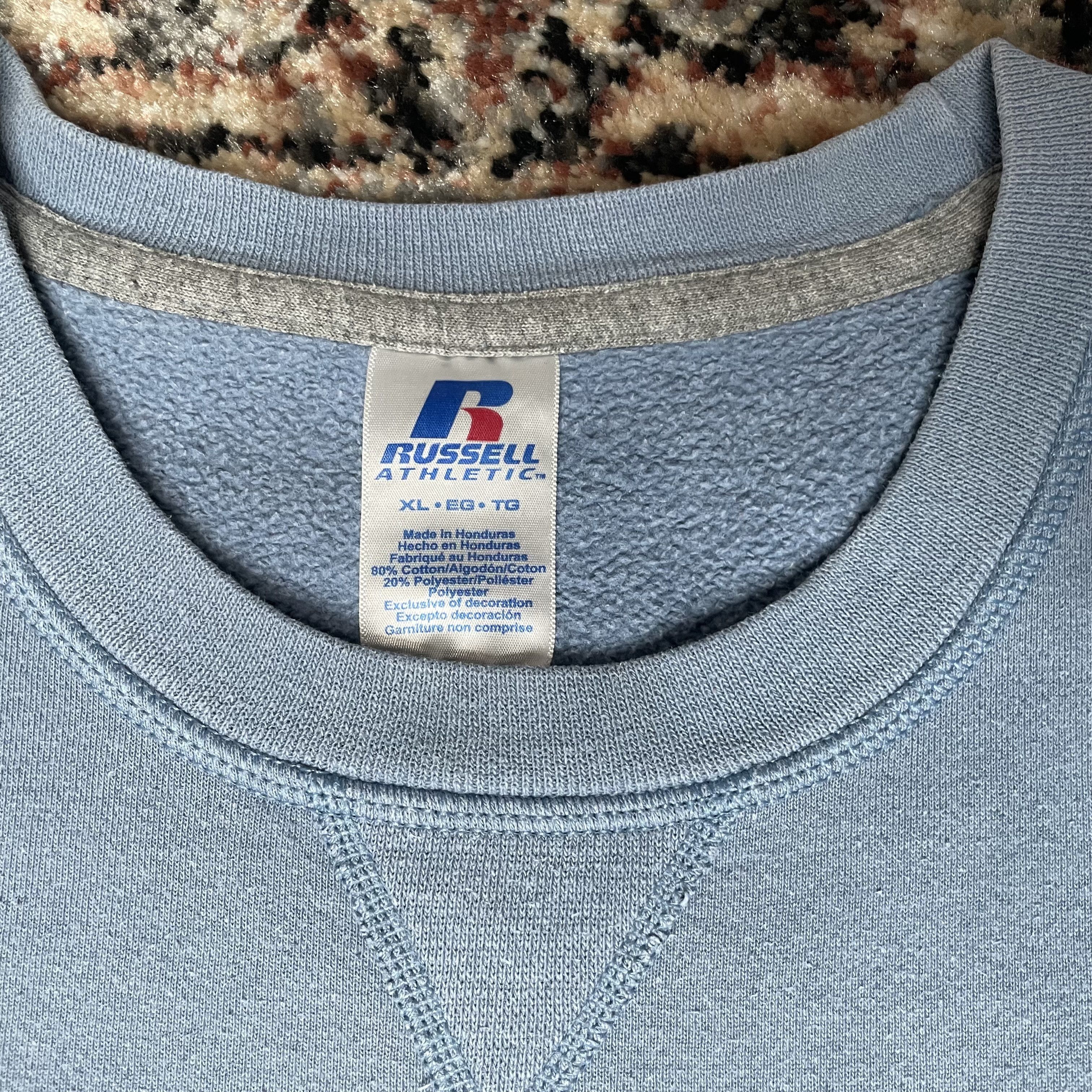 Russell Athletic Russell Athletic Blue Crewneck Size US XL / EU 56 / 4 - 2 Thumbnail