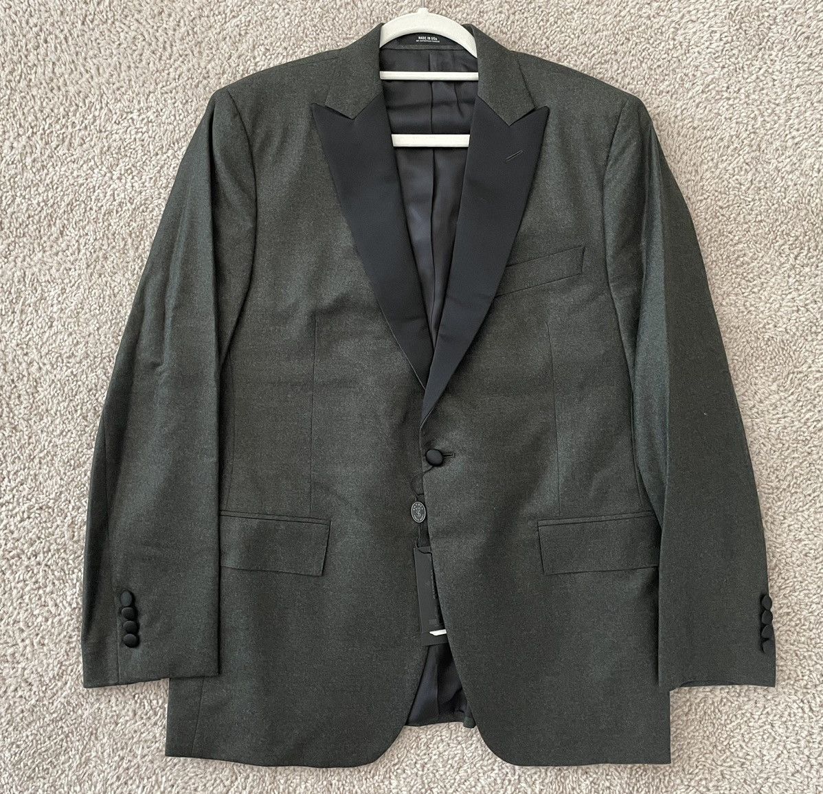 Todd Snyder Sutton Wool-flannel Tuxedo Suit | Grailed