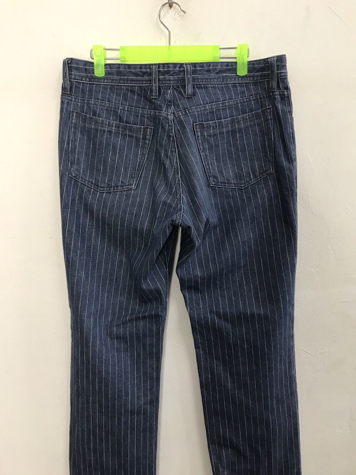 Japanese Brand Rare Stripe Male & Co Simple Denim Japan Size US 33 - 8 Thumbnail