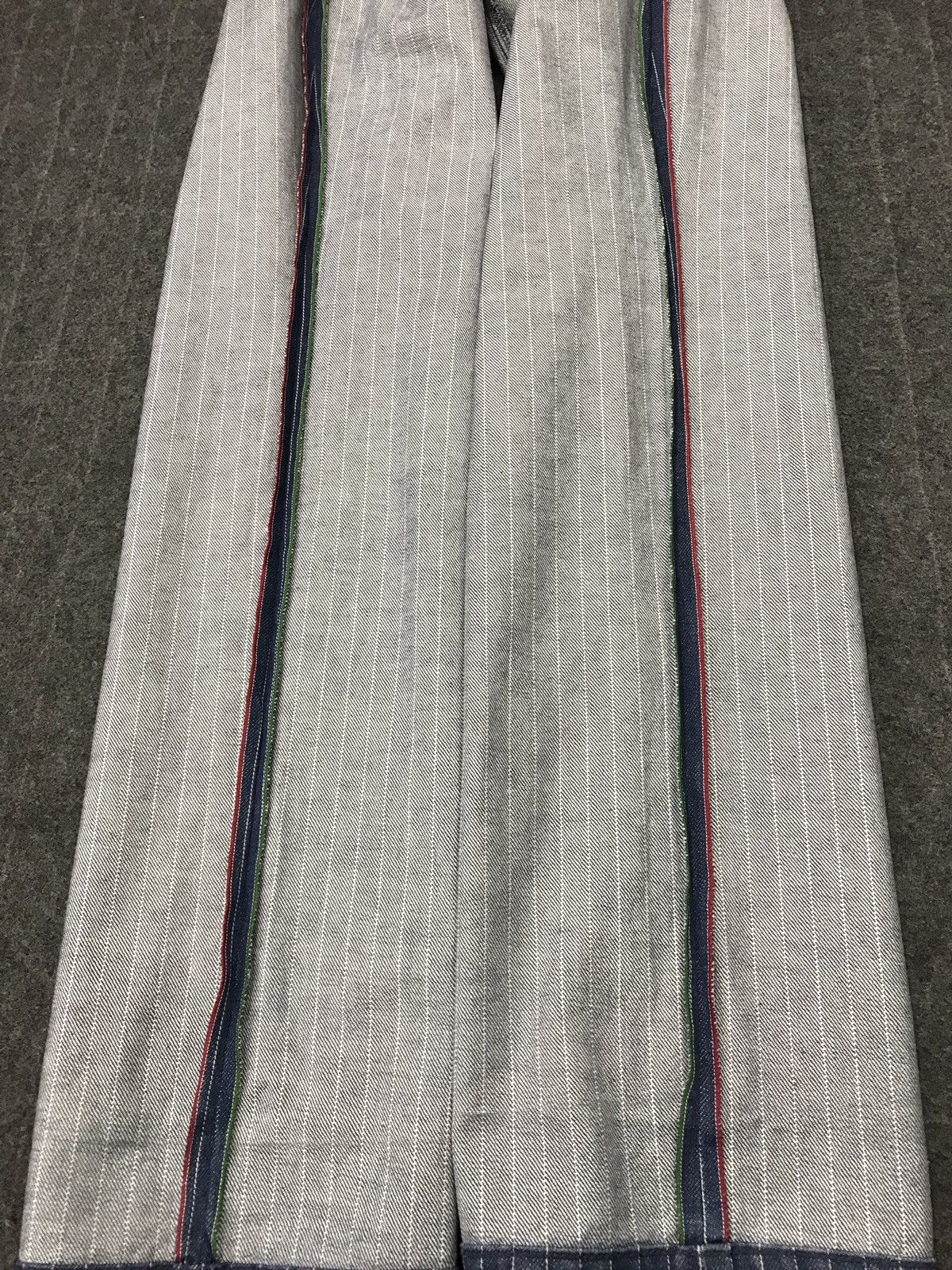 Japanese Brand Rare Stripe Male & Co Simple Denim Japan Size US 33 - 19 Thumbnail