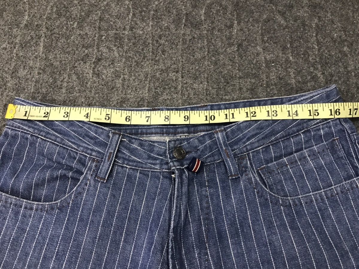 Japanese Brand Rare Stripe Male & Co Simple Denim Japan Size US 33 - 13 Thumbnail