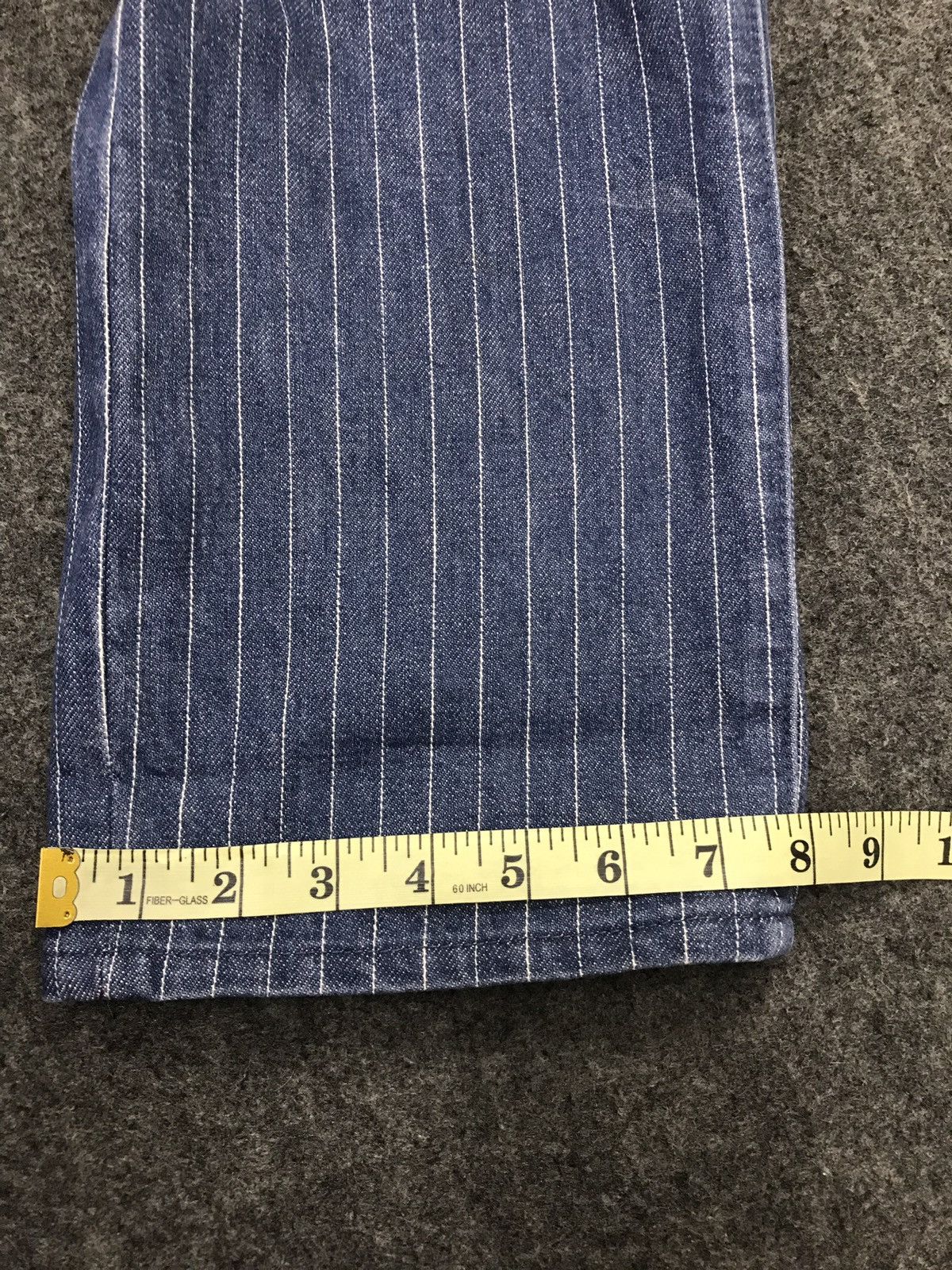 Japanese Brand Rare Stripe Male & Co Simple Denim Japan Size US 33 - 18 Thumbnail