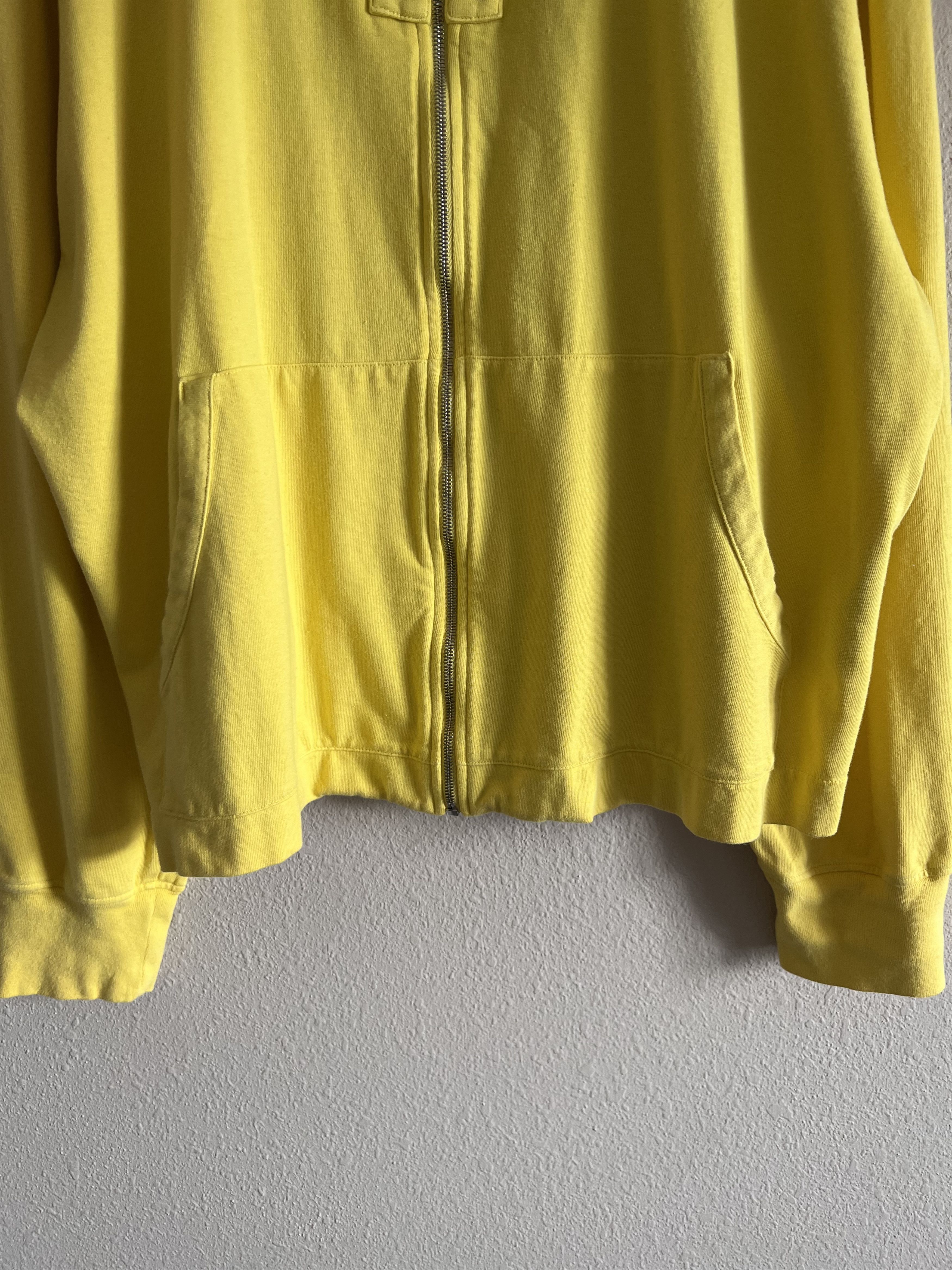 1017 ALYX 9SM 1017 Alyx 9SM Jersey Zip Jacket in Yellow Size US L / EU 52-54 / 3 - 3 Thumbnail