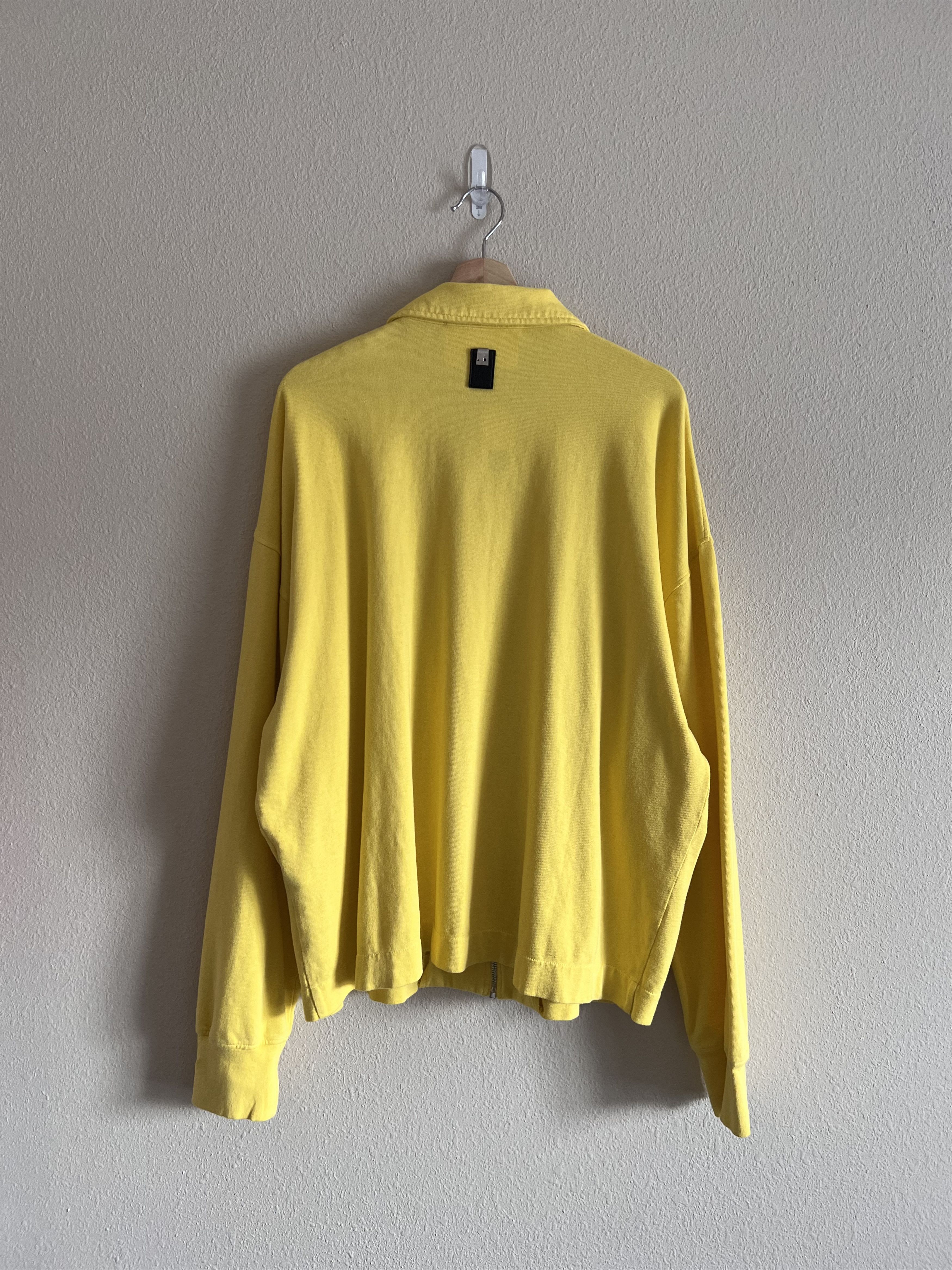 1017 ALYX 9SM 1017 Alyx 9SM Jersey Zip Jacket in Yellow Size US L / EU 52-54 / 3 - 4 Thumbnail