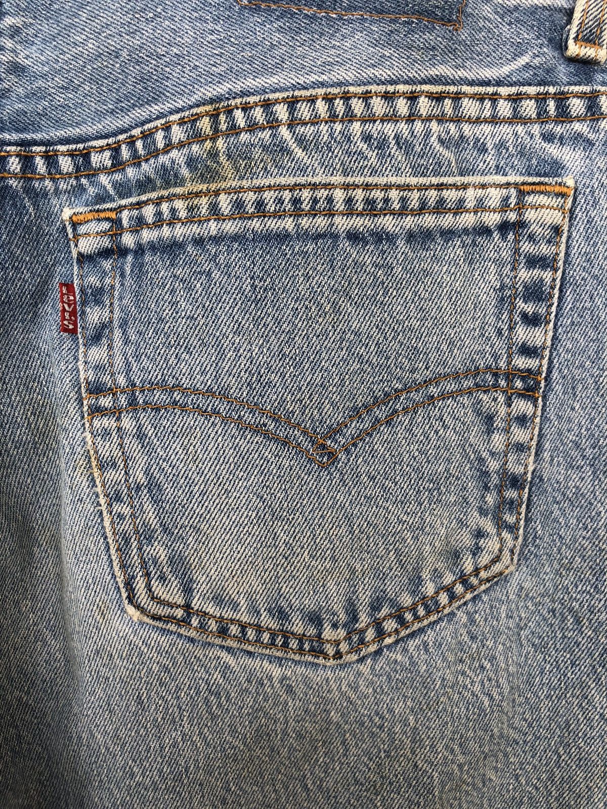 Levi's Vintage Clothing DOPE🔥80s Levi's 501 🇺🇸 Kurt Cobain Grunge Denim Size US 30 / EU 46 - 7 Thumbnail