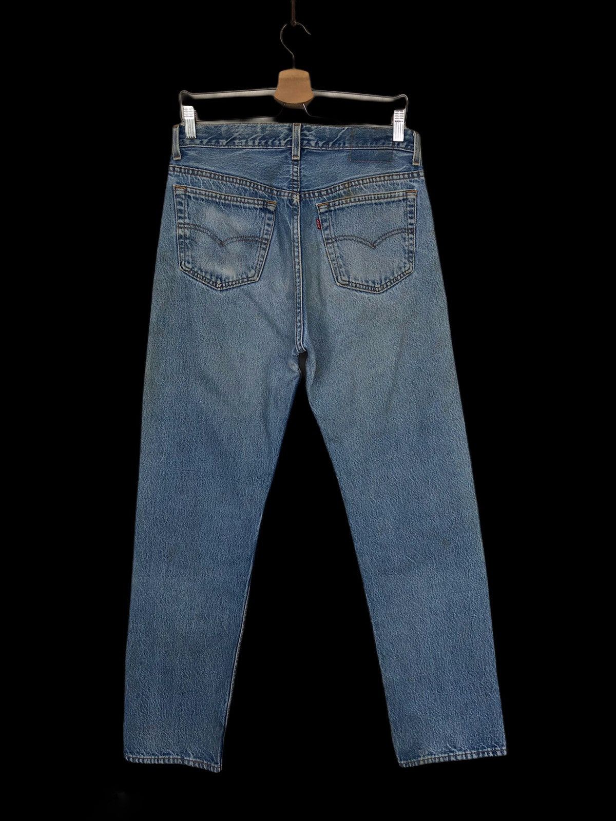 Levi's Vintage Clothing DOPE🔥80s Levi's 501 🇺🇸 Kurt Cobain Grunge Denim Size US 30 / EU 46 - 3 Thumbnail