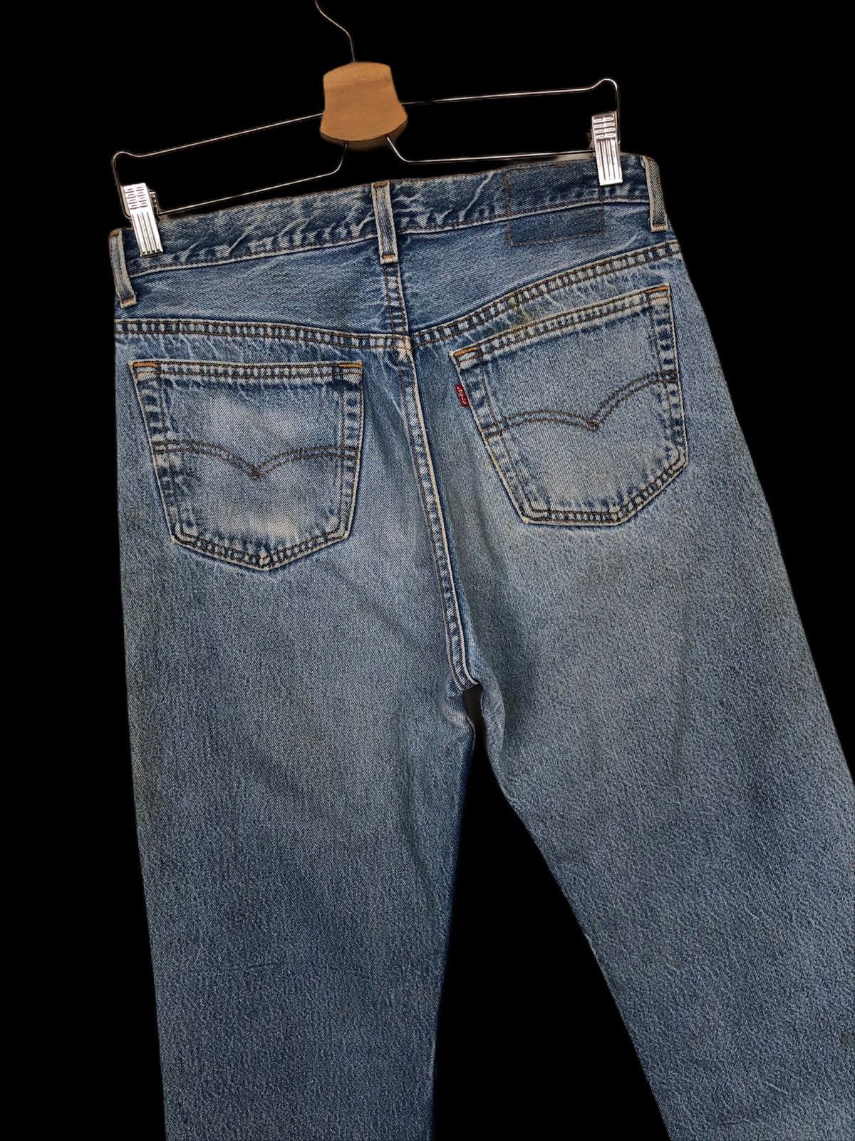 Levi's Vintage Clothing DOPE🔥80s Levi's 501 🇺🇸 Kurt Cobain Grunge Denim Size US 30 / EU 46 - 4 Thumbnail