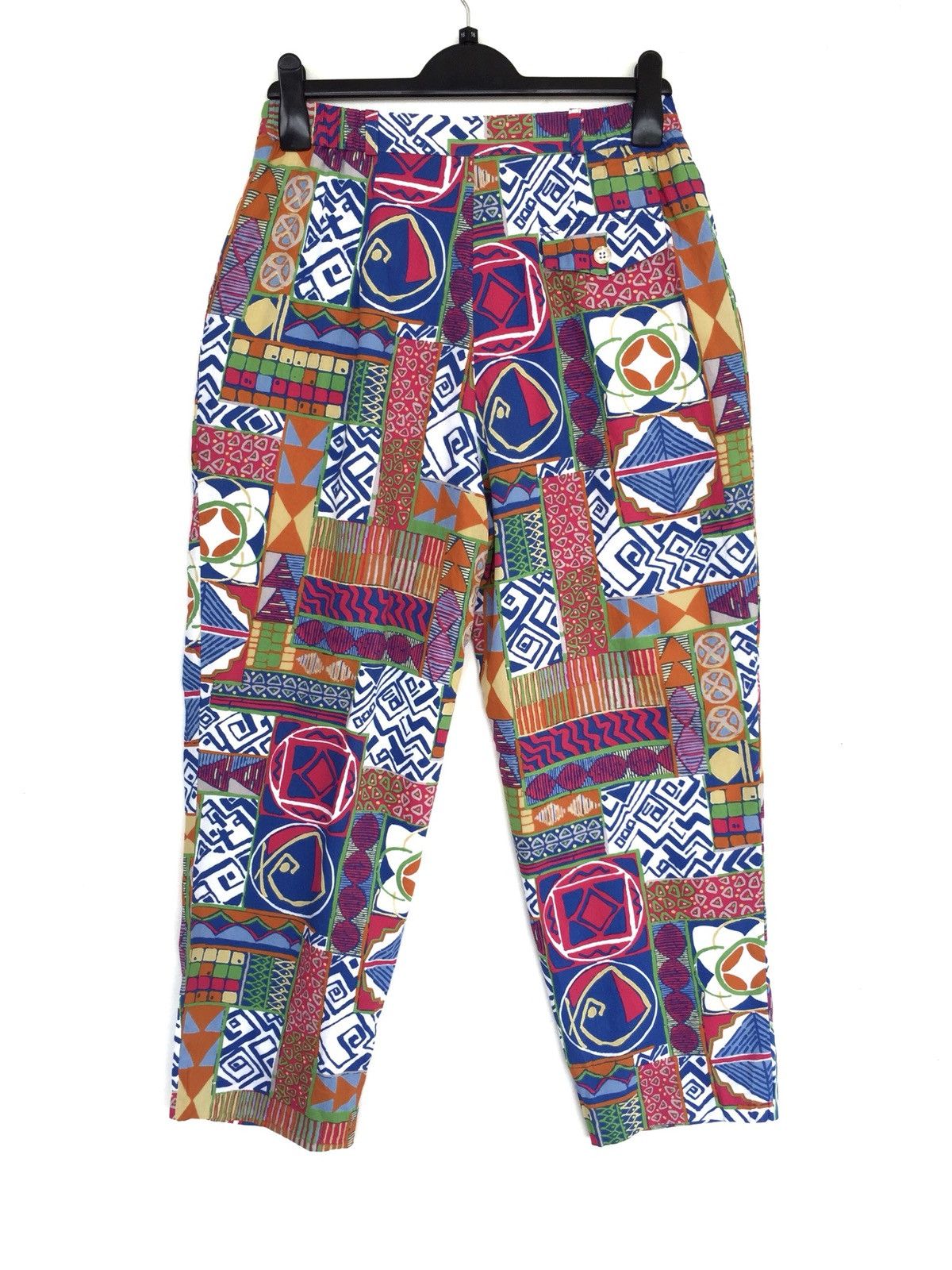 Japanese Brand Exclusive Pop Art Multicolor Ballon Trousers Pants Size US 30 / EU 46 - 7 Thumbnail