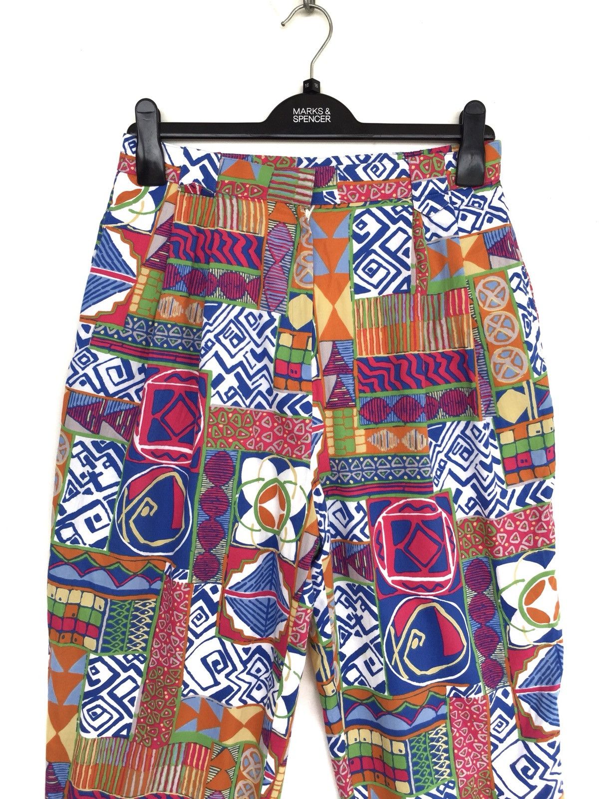 Japanese Brand Exclusive Pop Art Multicolor Ballon Trousers Pants Size US 30 / EU 46 - 2 Thumbnail