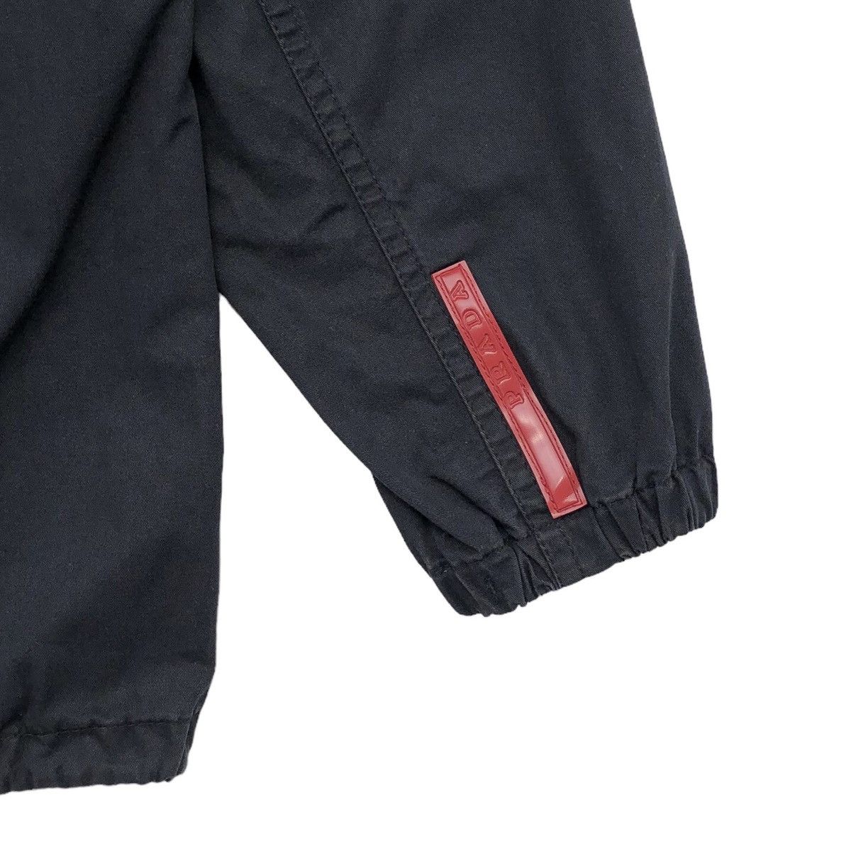 Prada Prada Sport Black Cotton Hooded Jacket Size US M / EU 48-50 / 2 - 13 Thumbnail