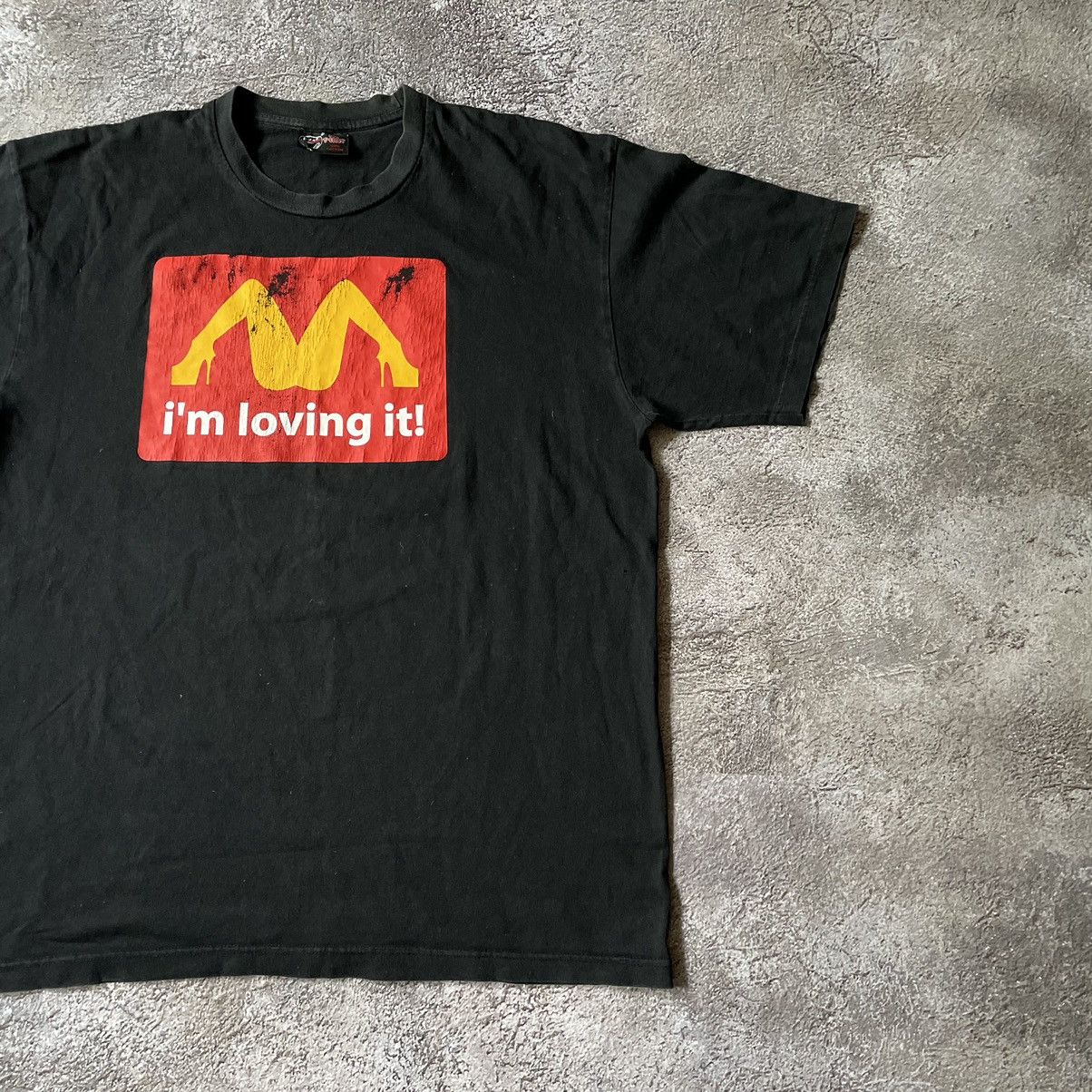 Vintage Y2K Black Graphic Tee Parody Logo Streetwear Skate Boxy XL Size US XL / EU 56 / 4 - 3 Thumbnail