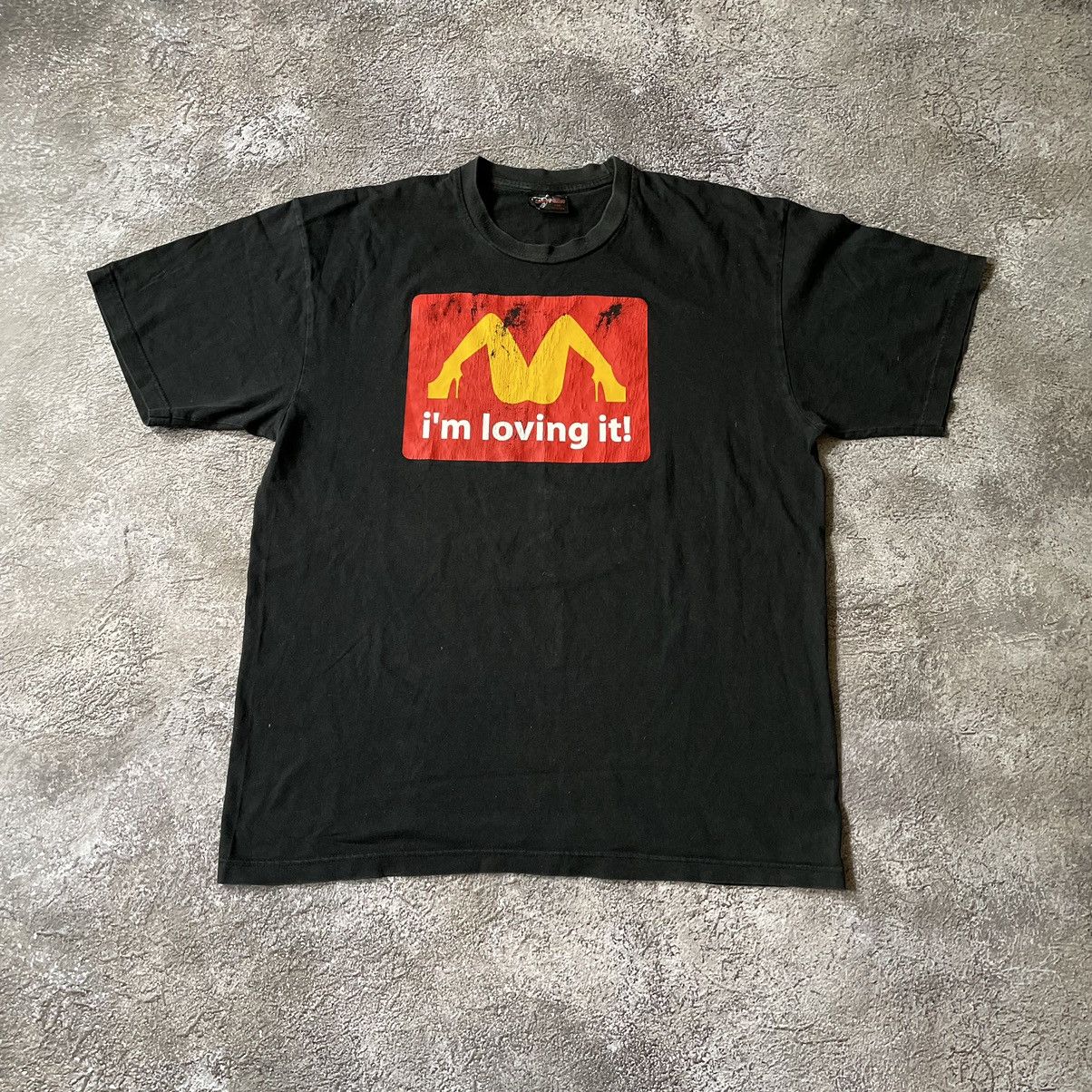 Vintage Y2K Black Graphic Tee Parody Logo Streetwear Skate Boxy XL Size US XL / EU 56 / 4 - 2 Thumbnail