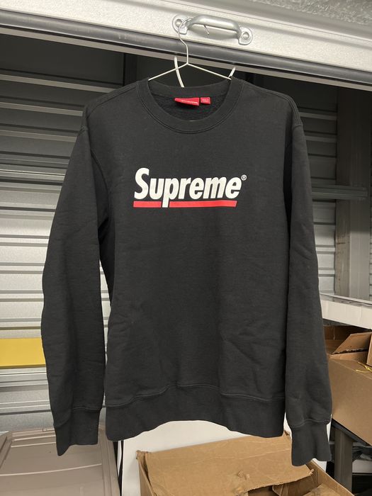 Supreme Underline Crewneck ◯◇-