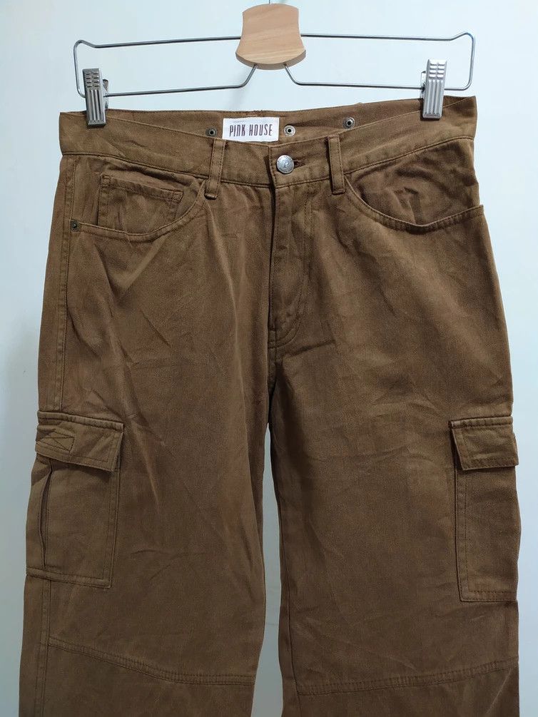 Karl Helmut × Pink House 🔥PINK HOUSE Cargo Pants Multipocket Detachable Extra Pocket Size US 29 - 7 Thumbnail