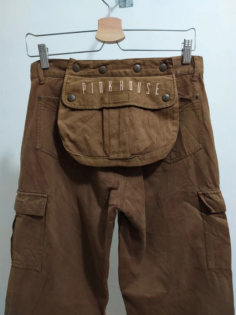 Karl Helmut × Pink House 🔥PINK HOUSE Cargo Pants Multipocket Detachable Extra Pocket Size US 29 - 2 Thumbnail