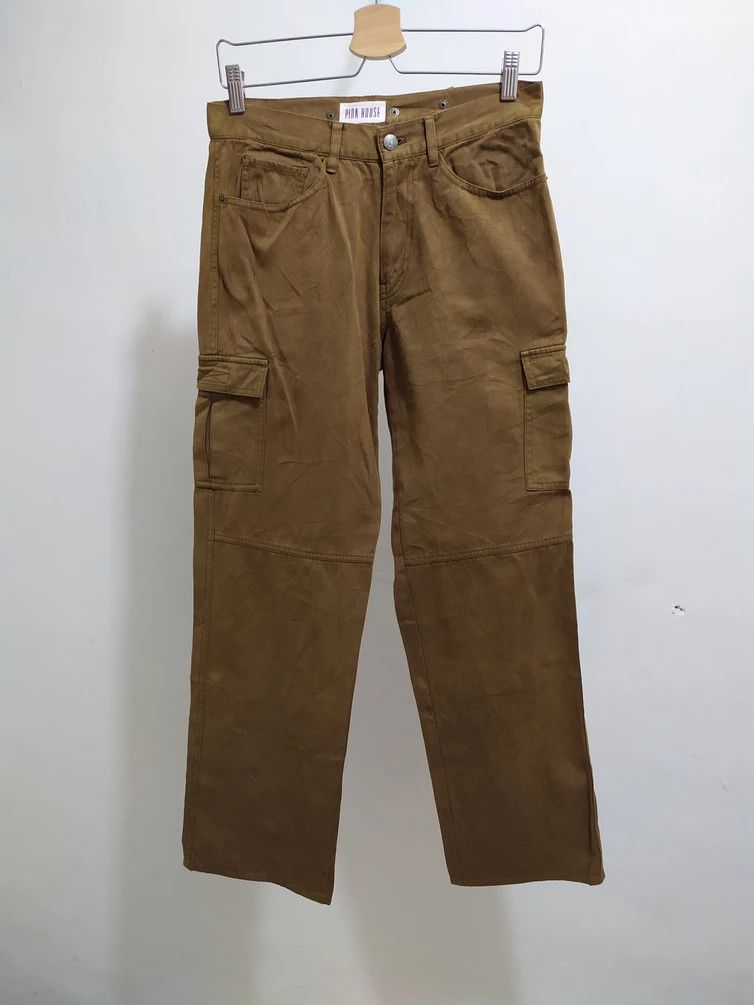 Karl Helmut × Pink House 🔥PINK HOUSE Cargo Pants Multipocket Detachable Extra Pocket Size US 29 - 6 Thumbnail
