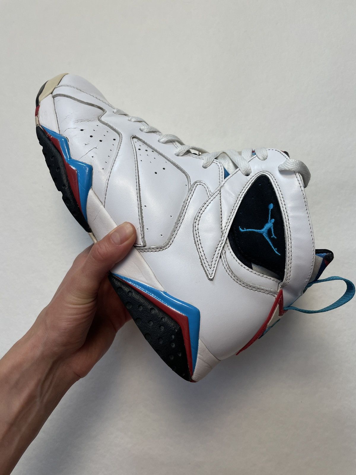 Nike Air Jordan 7 Retro Orion 2011 Size US 11 / EU 44 - 5 Thumbnail