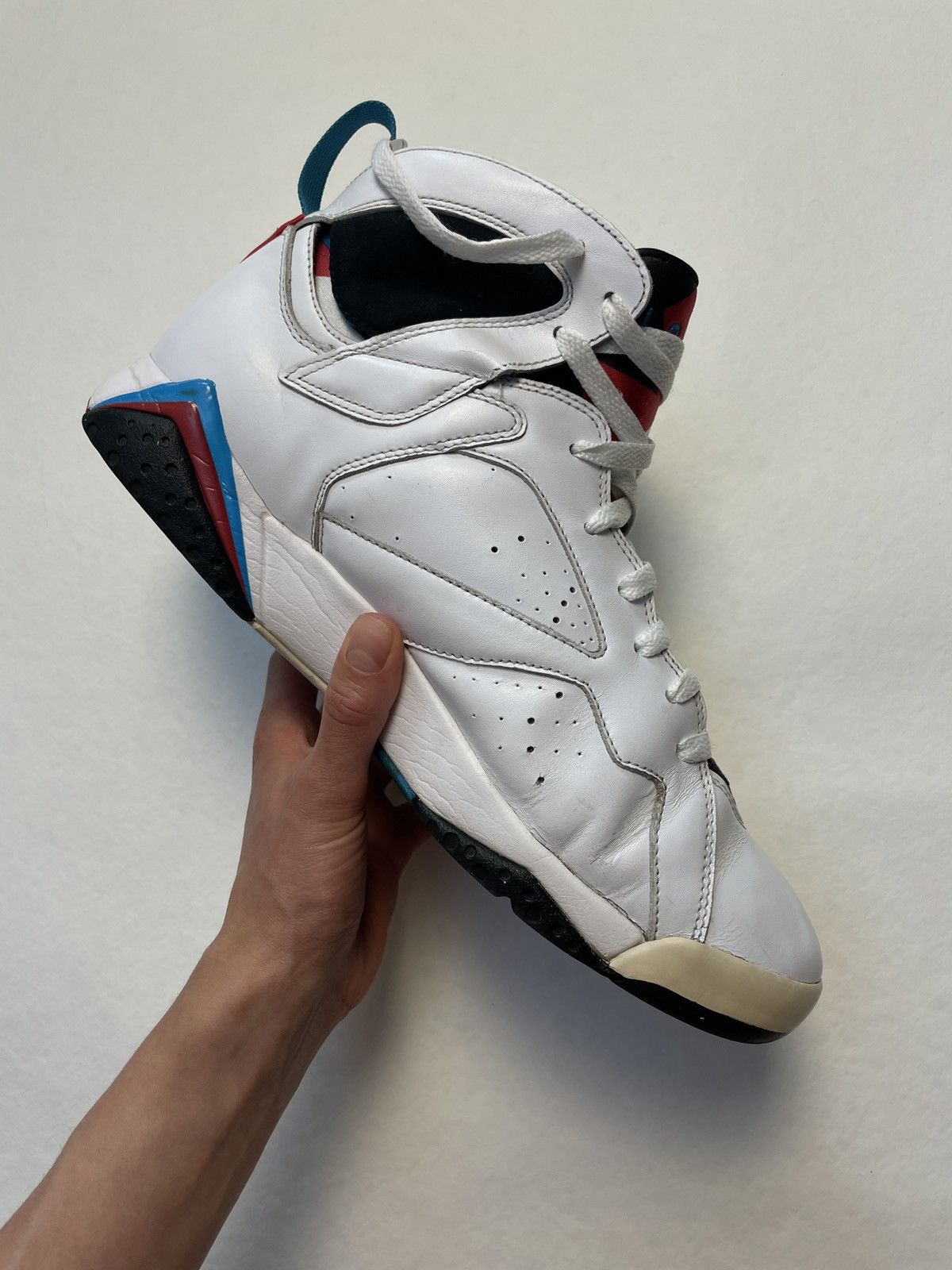 Nike Air Jordan 7 Retro Orion 2011 Size US 11 / EU 44 - 4 Thumbnail
