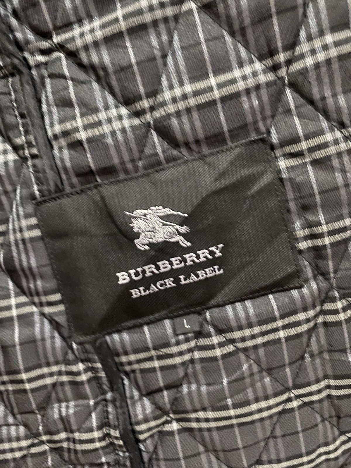 Burberry 🔥Vintage Burberry Black Label Quilted Jacket Size US M / EU 48-50 / 2 - 7 Thumbnail