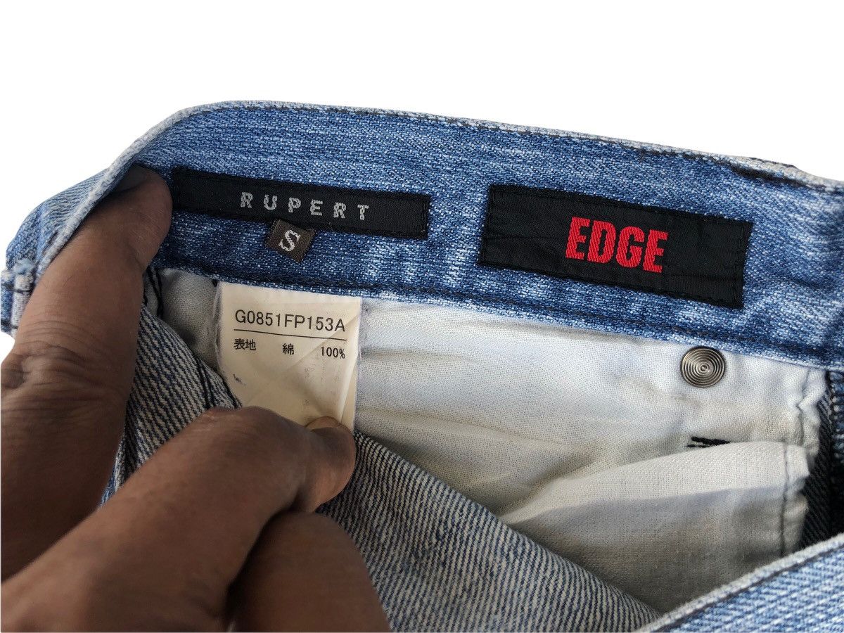 20471120 🔥Japanese 1990 Edge Rupert Distressed Flare Jeans🔥 Size US 31 - 8 Thumbnail
